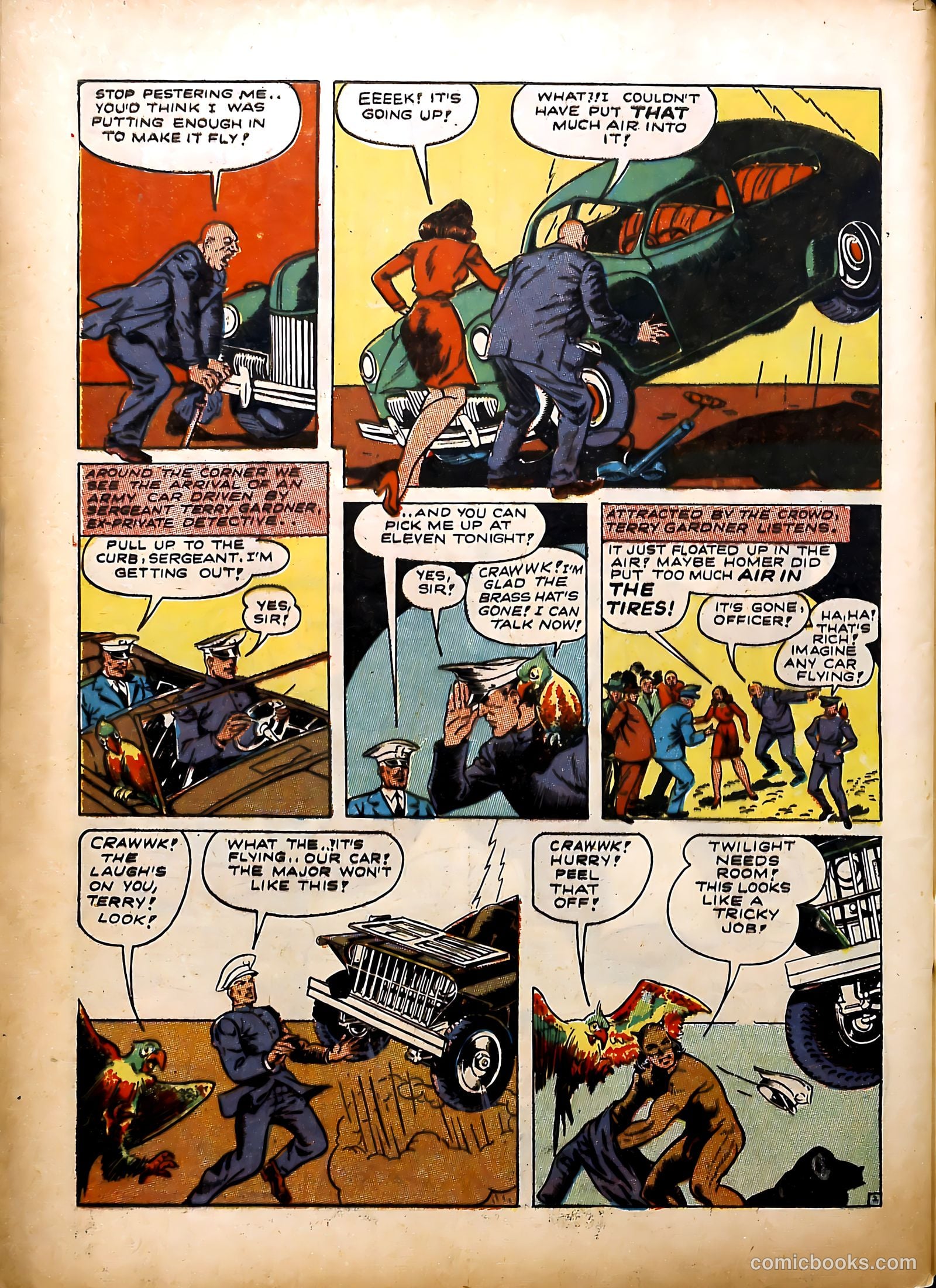 Clue Comics #3 (1943) — page 60 of 68