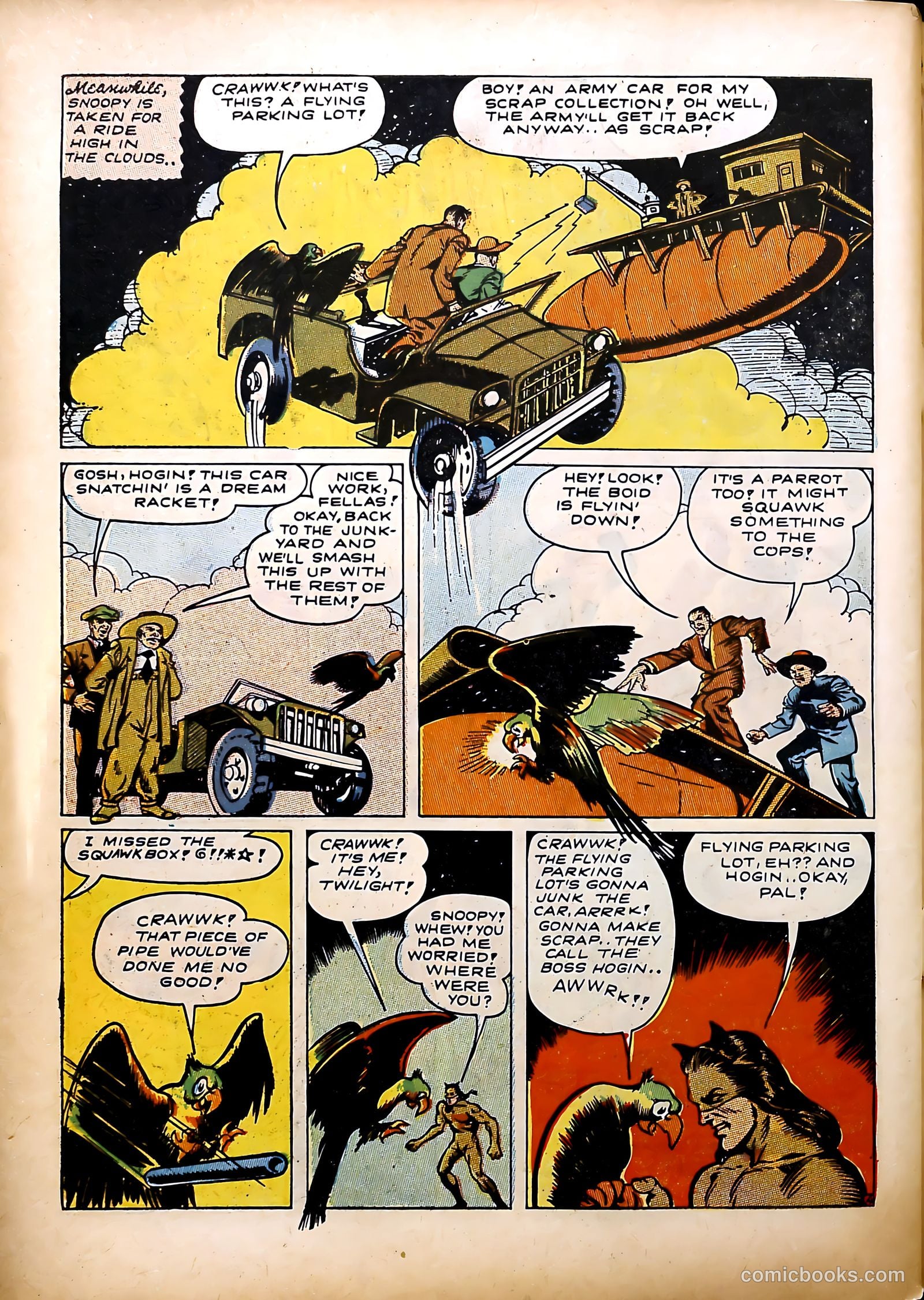 Clue Comics #3 (1943) — page 62 of 68