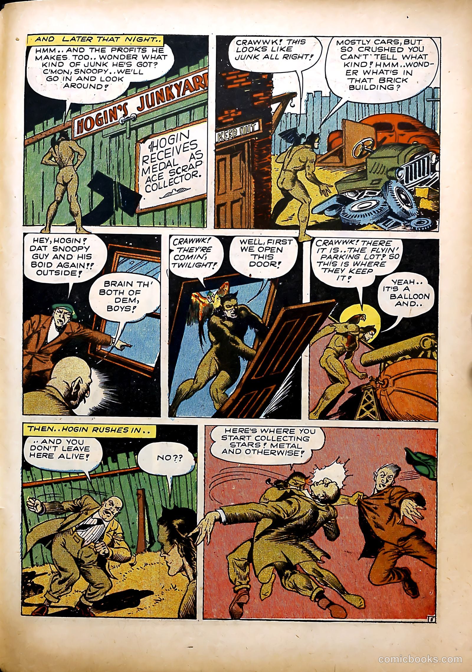 Clue Comics #3 (1943) — page 63 of 68
