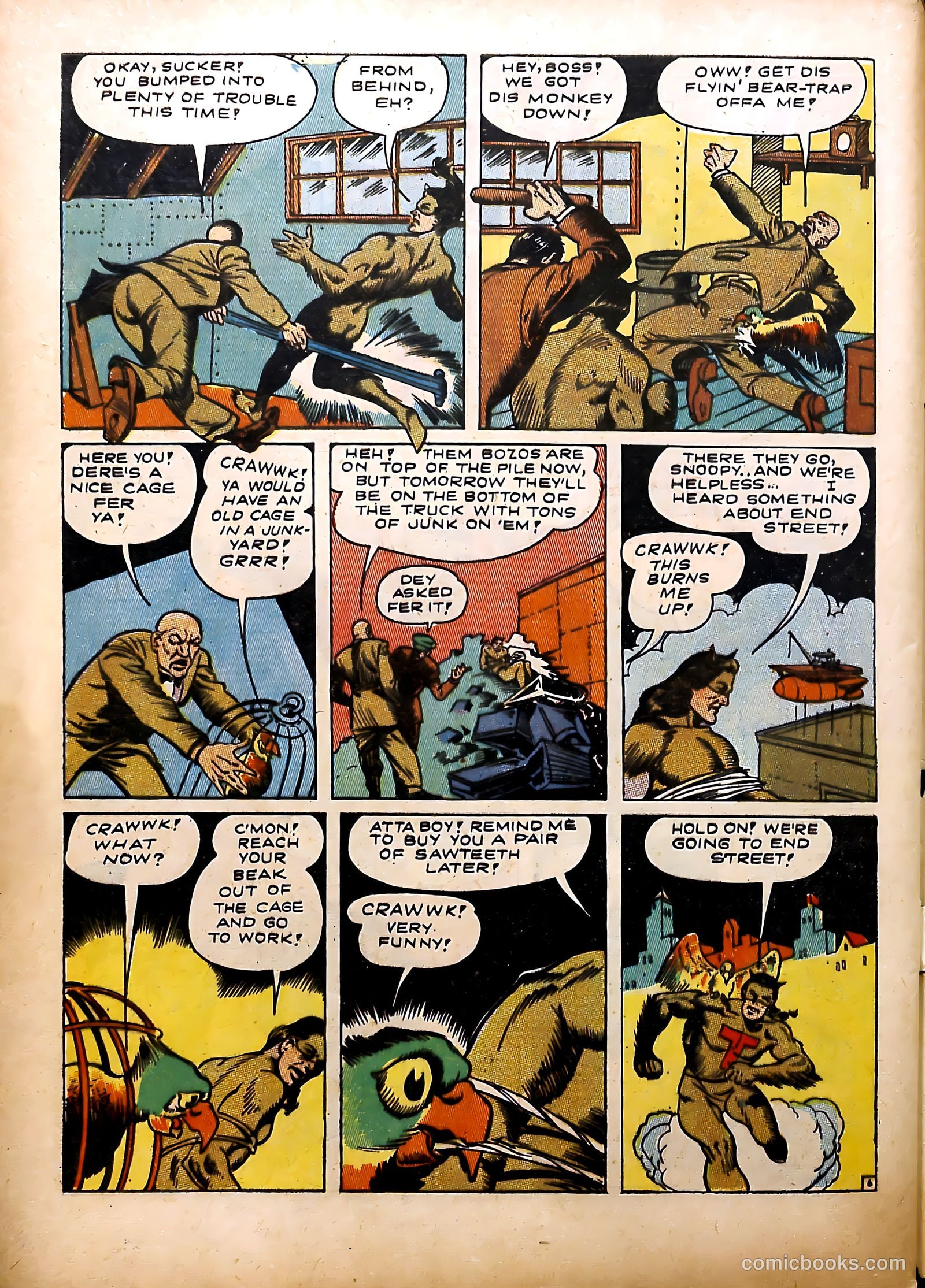 Clue Comics #3 (1943) — page 64 of 68