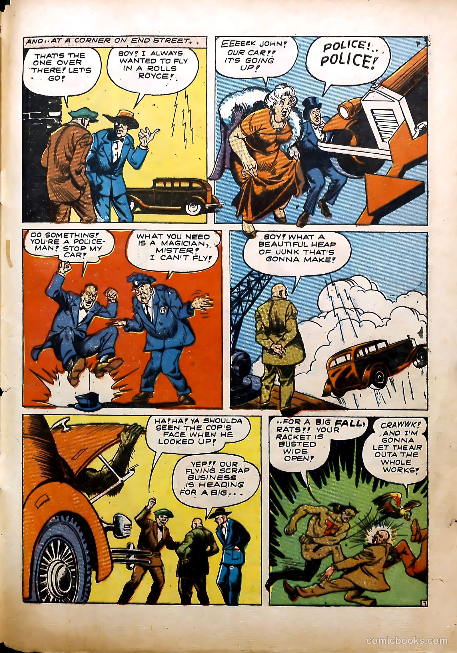 Clue Comics #3 (1943) — page 65 of 68