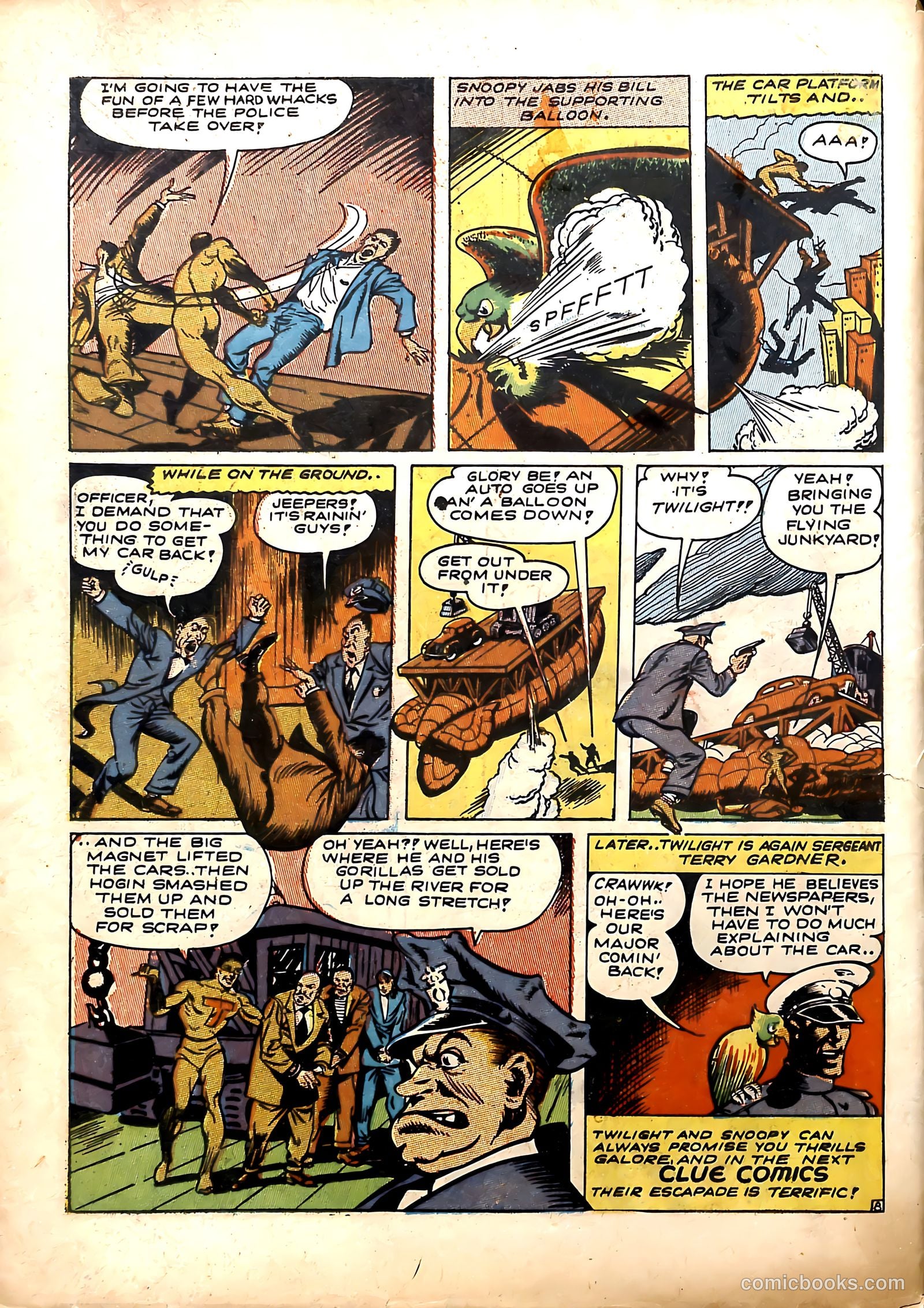 Clue Comics #3 (1943) — page 66 of 68