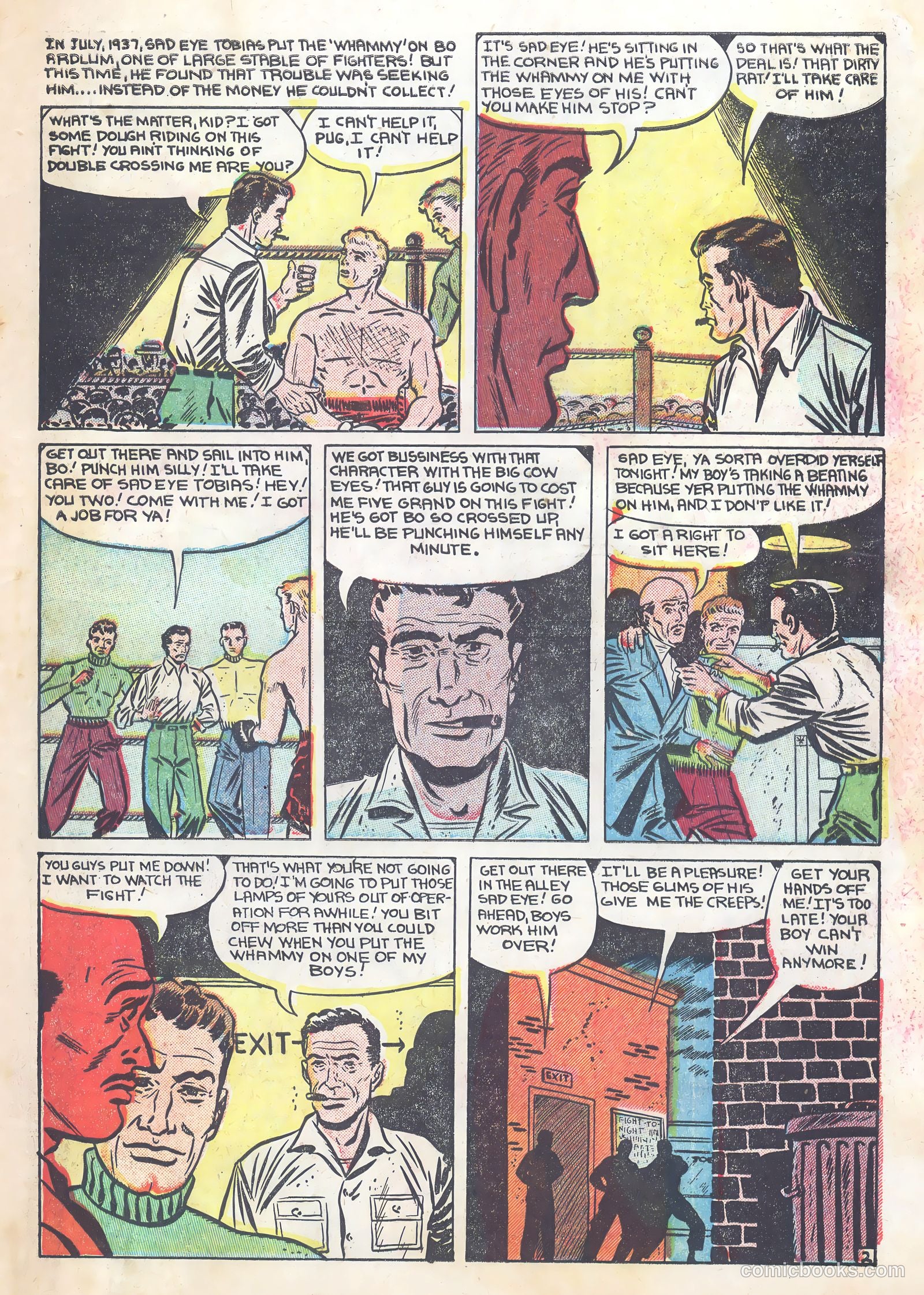 Crimes Incorporated #12 (1950) — page 3 of 36