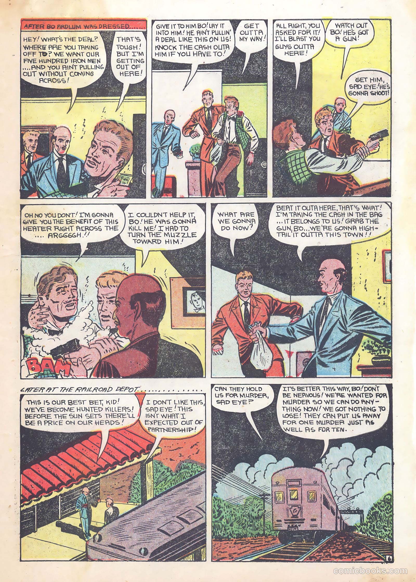 Crimes Incorporated #12 (1950) — page 7 of 36