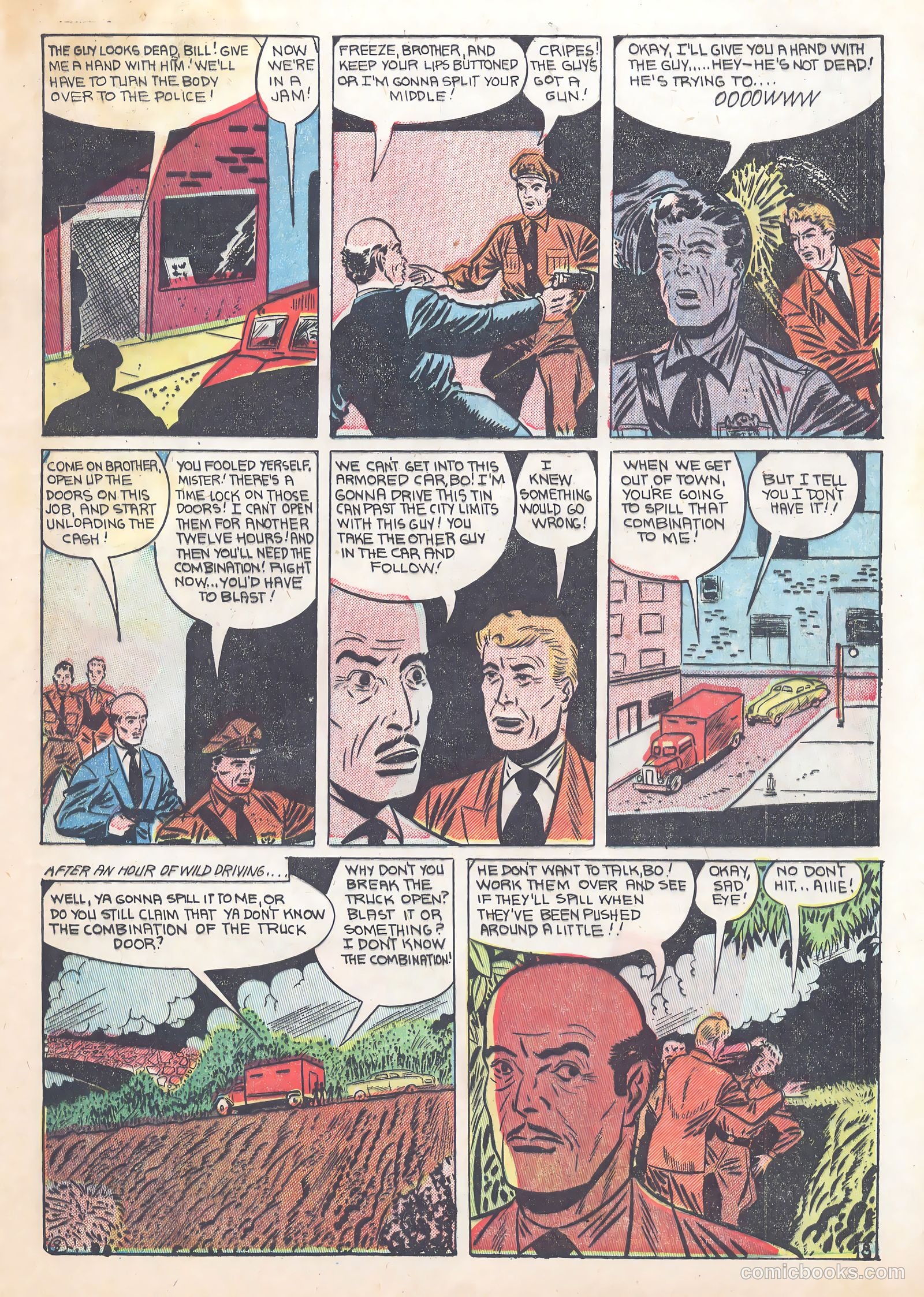 Crimes Incorporated #12 (1950) — page 9 of 36