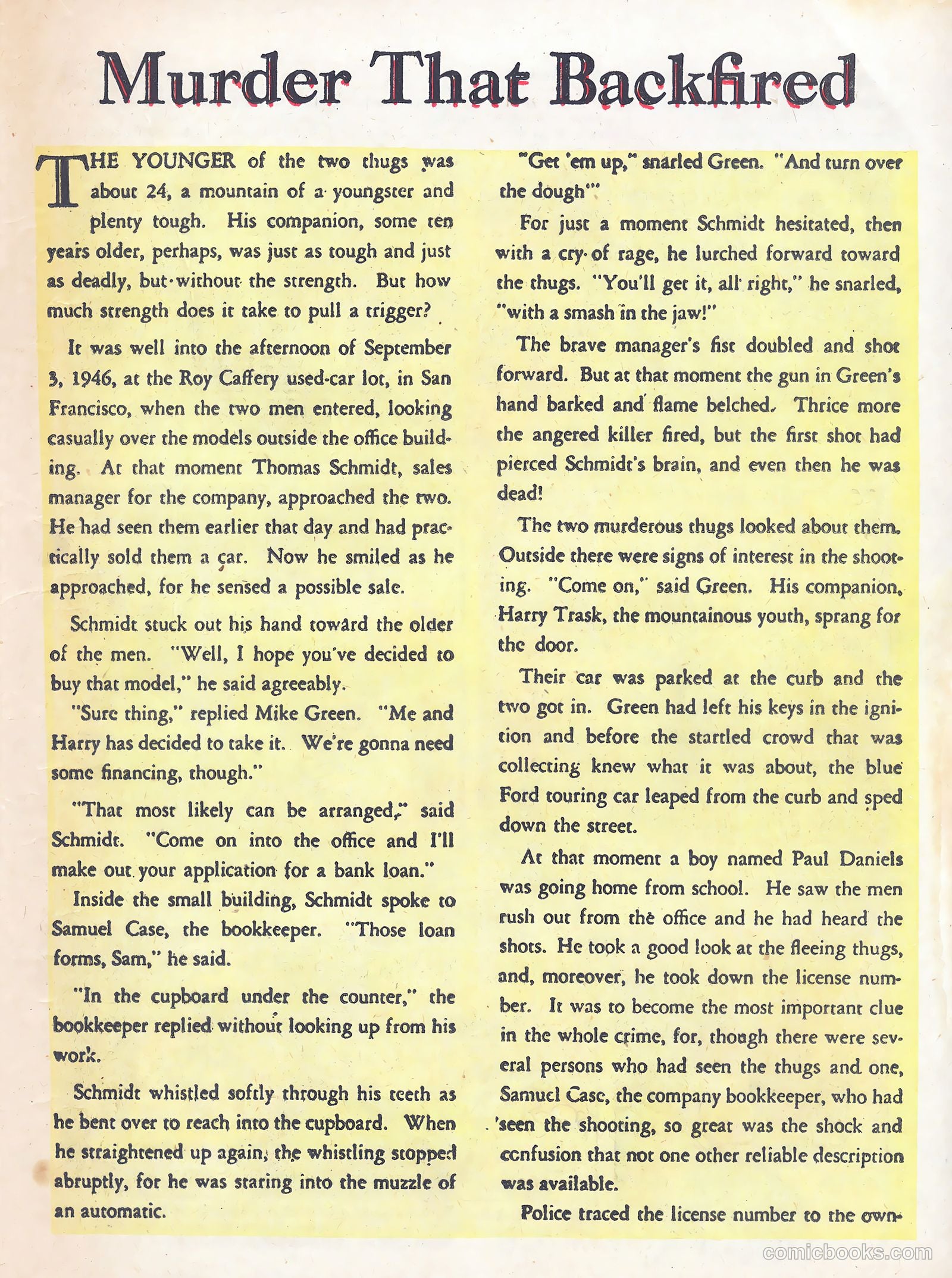 Crimes Incorporated #12 (1950) — page 21 of 36