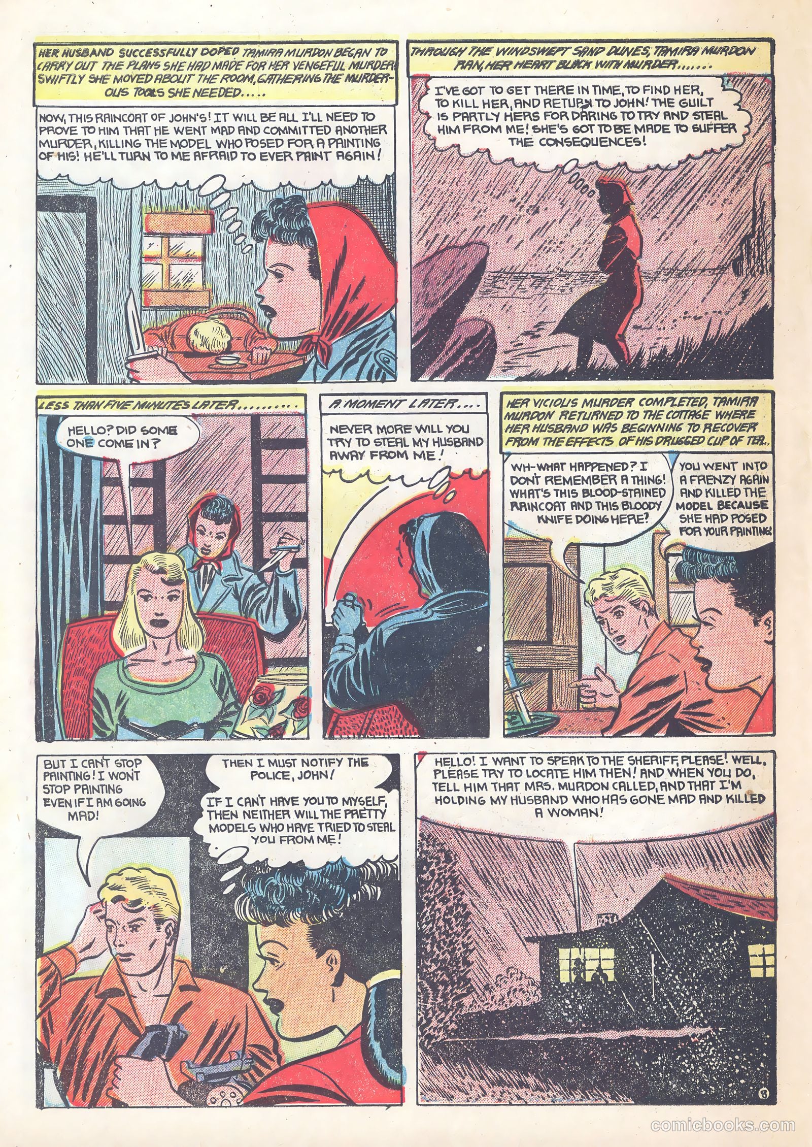 Crimes Incorporated #12 (1950) — page 30 of 36
