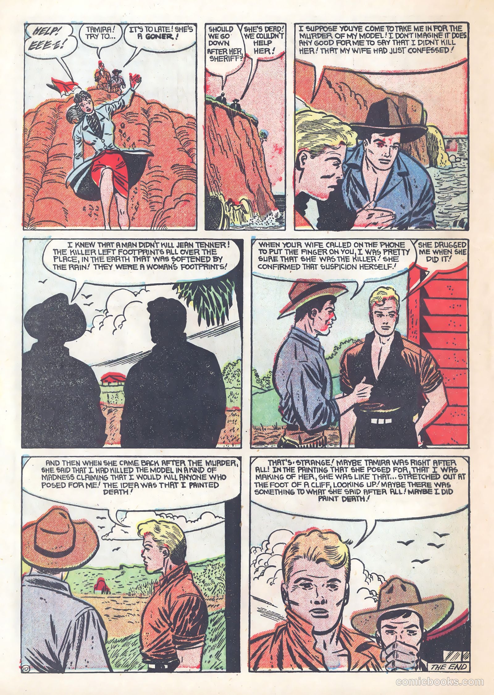 Crimes Incorporated #12 (1950) — page 32 of 36