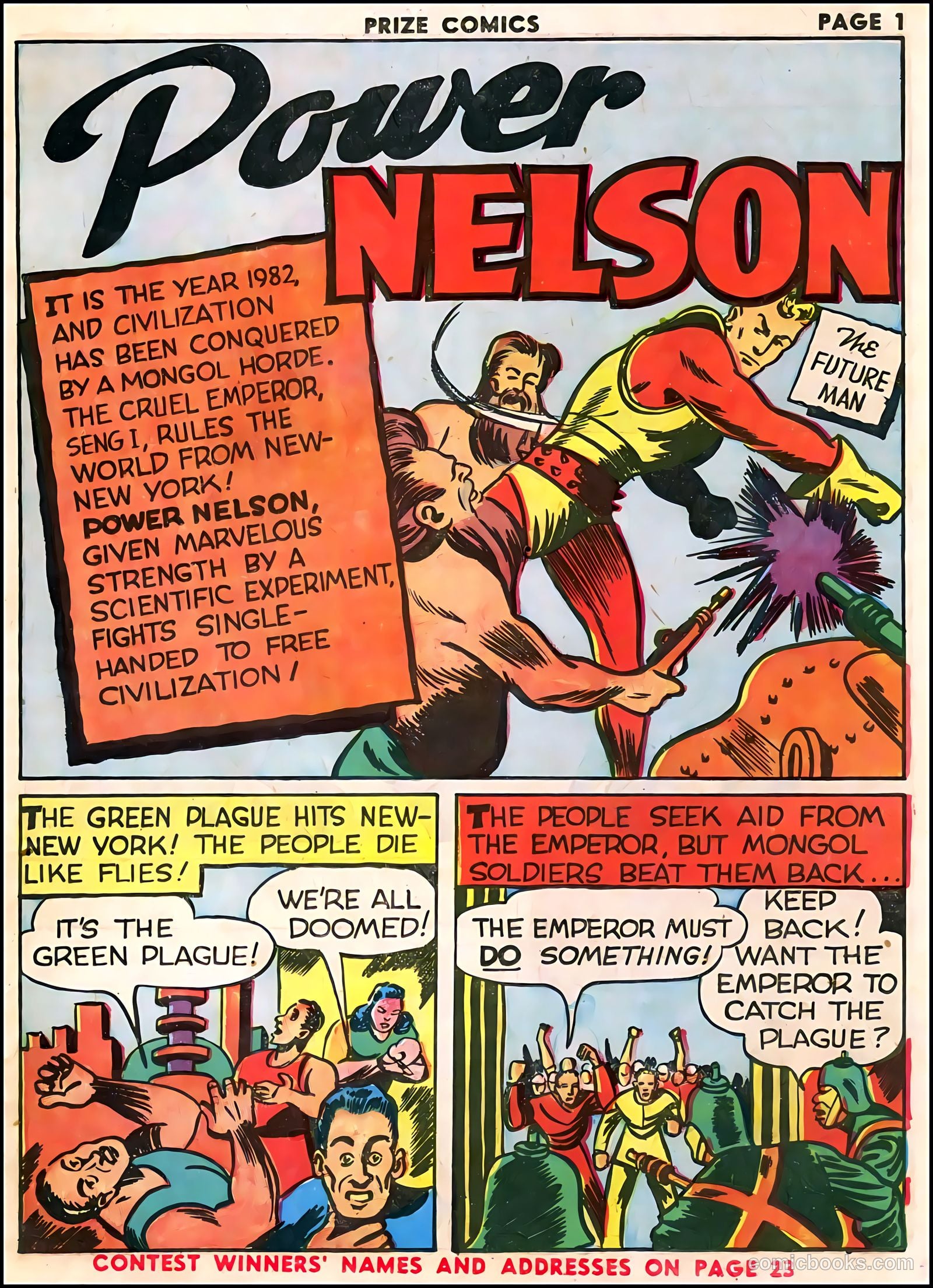Prize Comics #3 (1940) — page 3 of 68