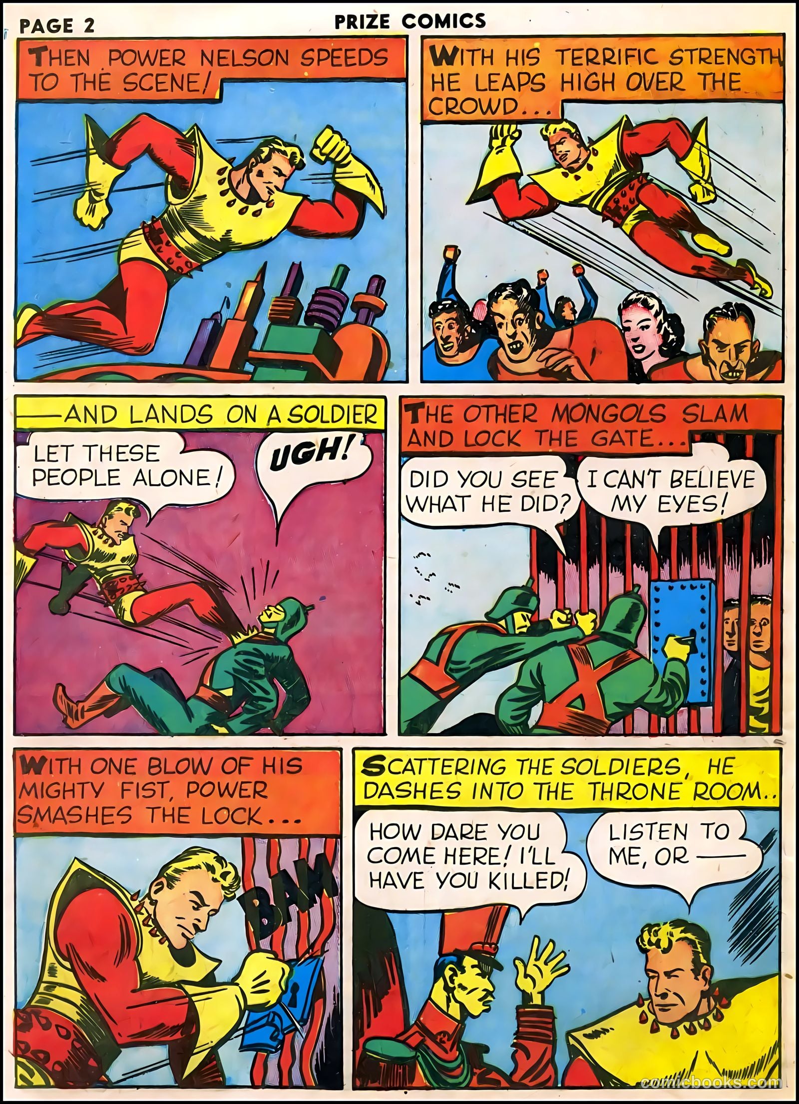 Prize Comics #3 (1940) — page 4 of 68