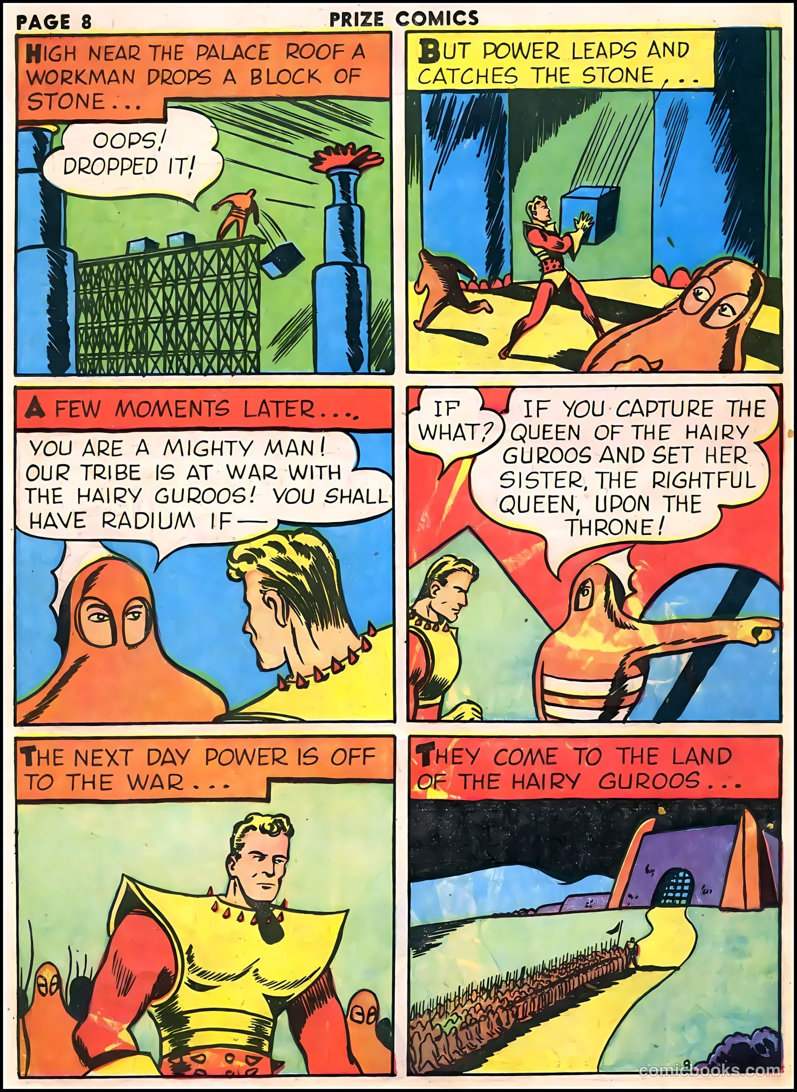 Prize Comics #3 (1940) — page 10 of 68