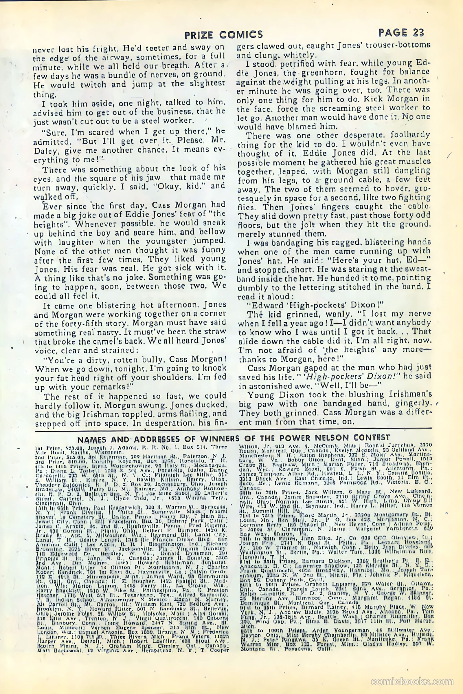 Prize Comics #3 (1940) — page 25 of 68