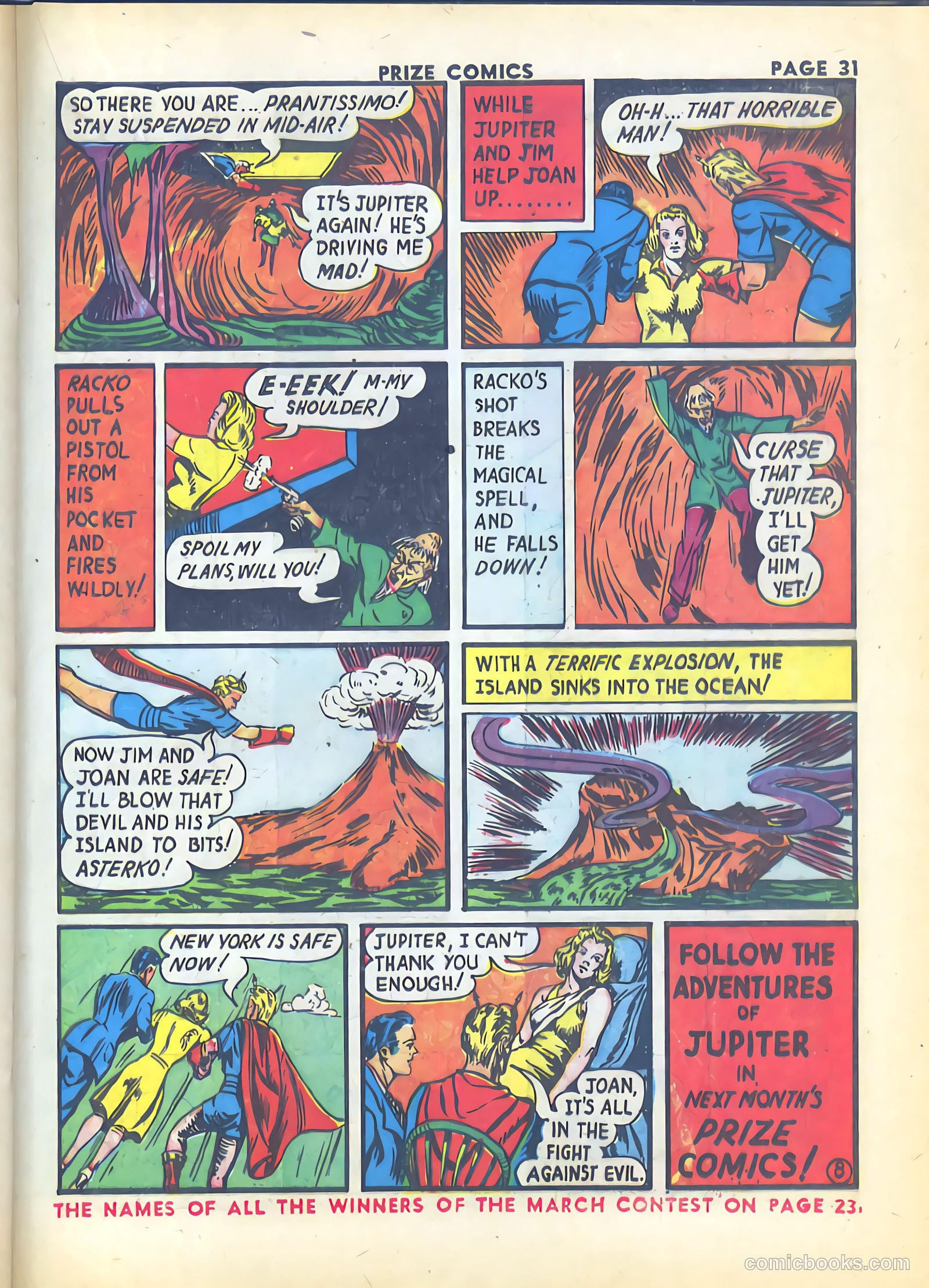 Prize Comics #3 (1940) — page 33 of 68