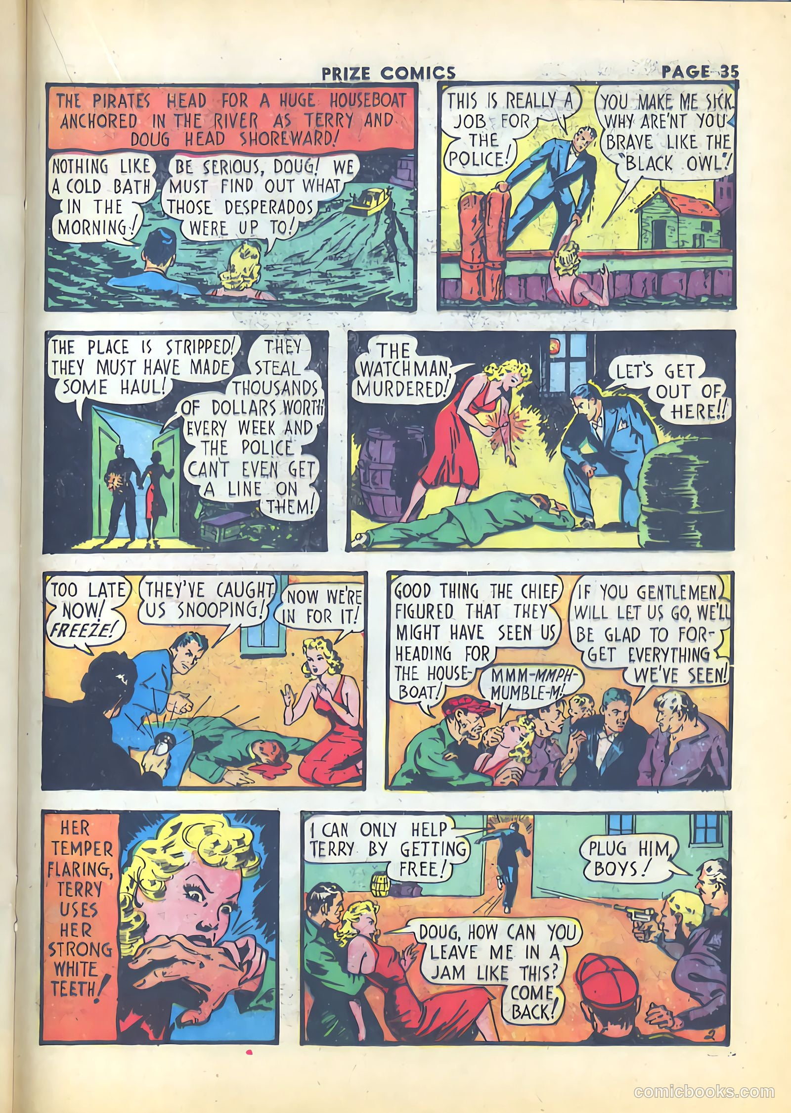 Prize Comics #3 (1940) — page 37 of 68