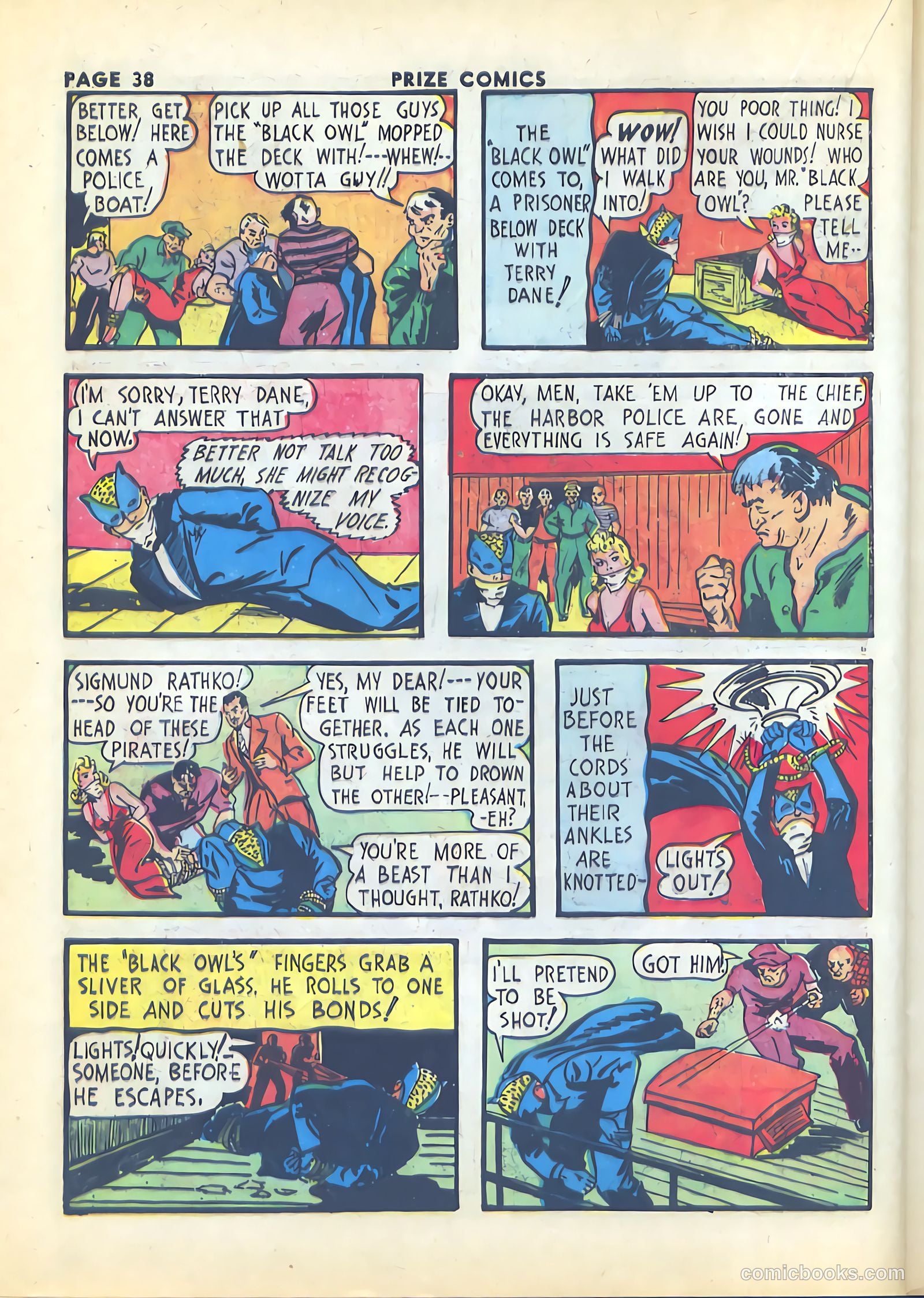 Prize Comics #3 (1940) — page 40 of 68