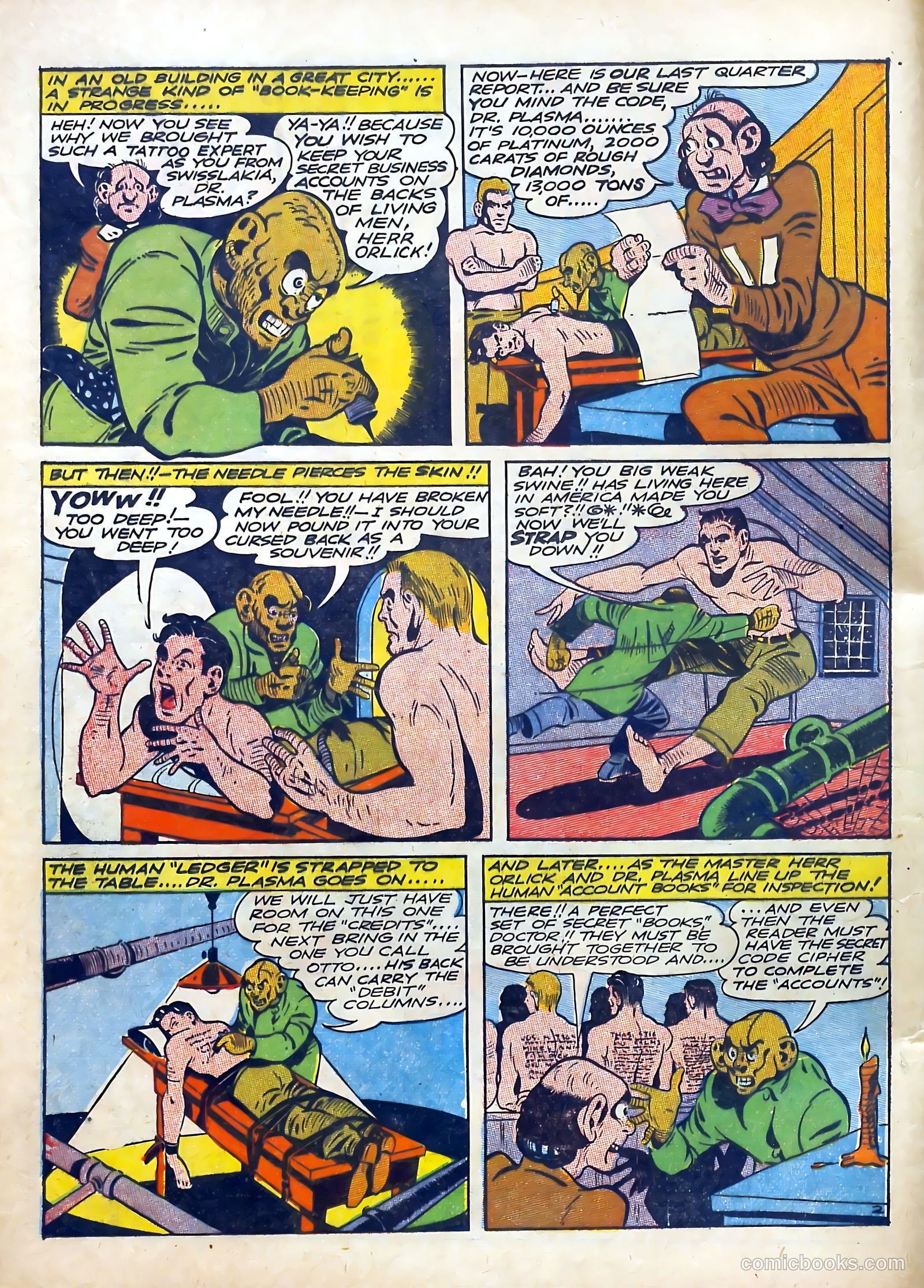 Clue Comics #7 (1944) — page 4 of 68