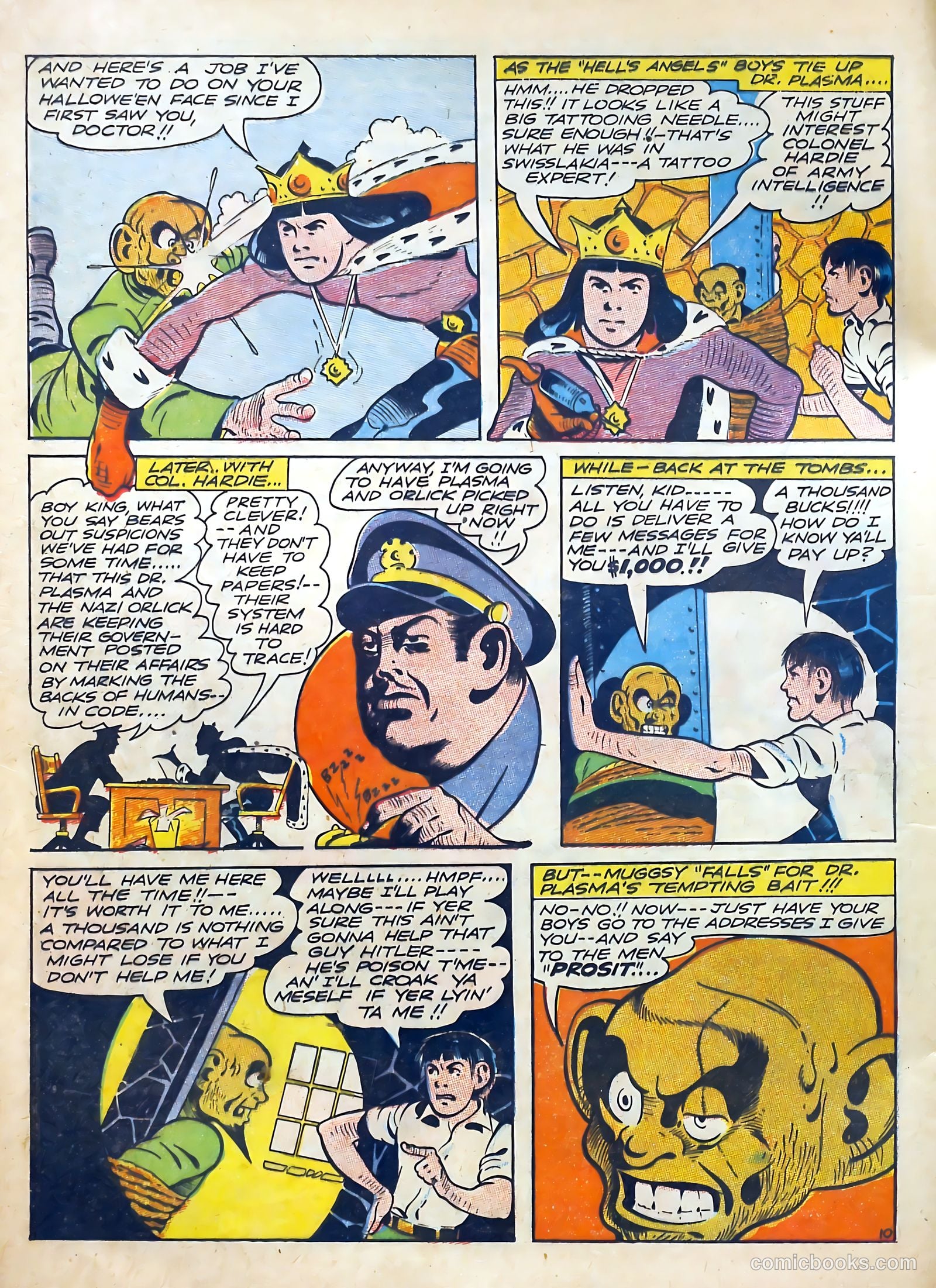 Clue Comics #7 (1944) — page 12 of 68