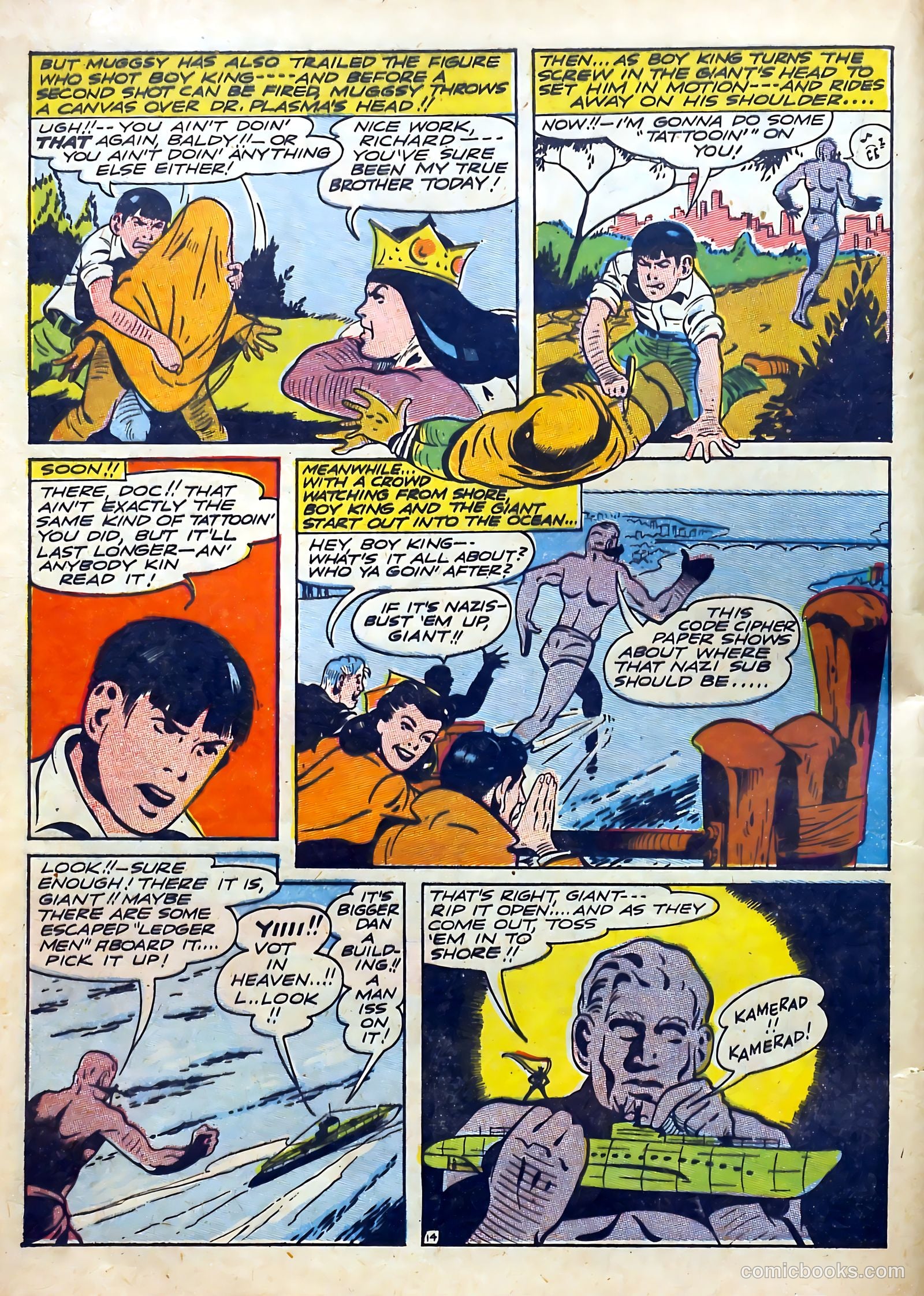 Clue Comics #7 (1944) — page 16 of 68