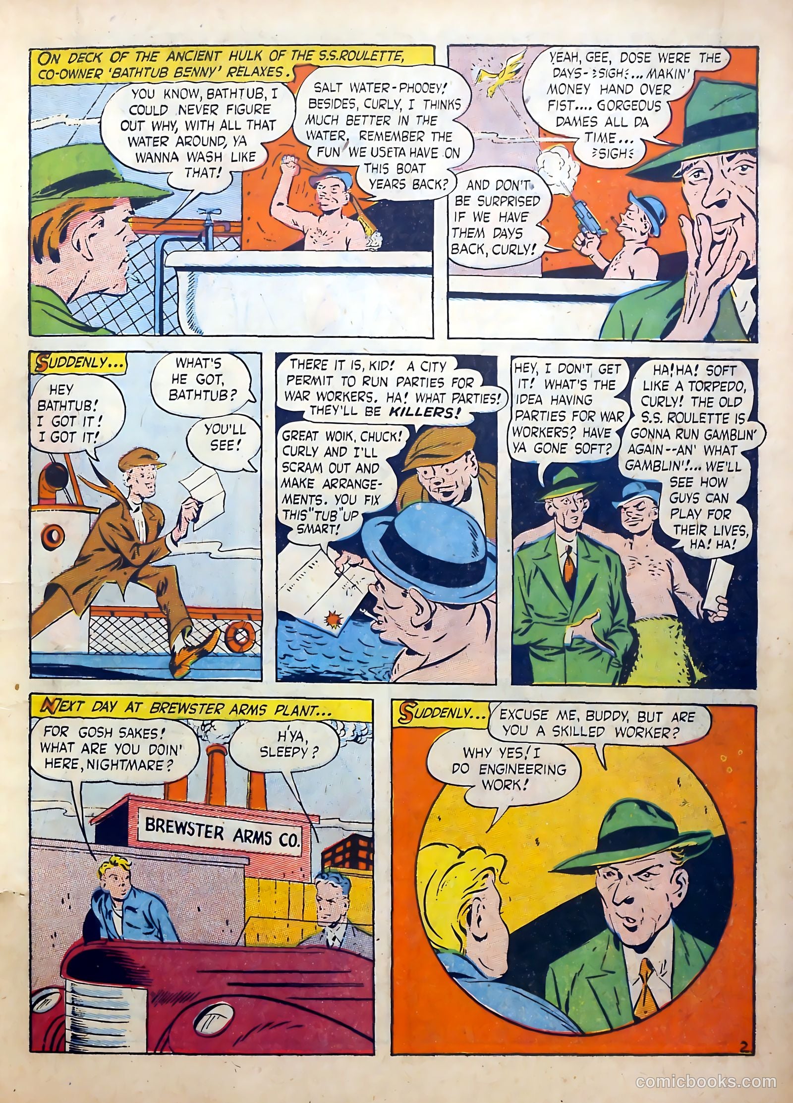 Clue Comics #7 (1944) — page 19 of 68