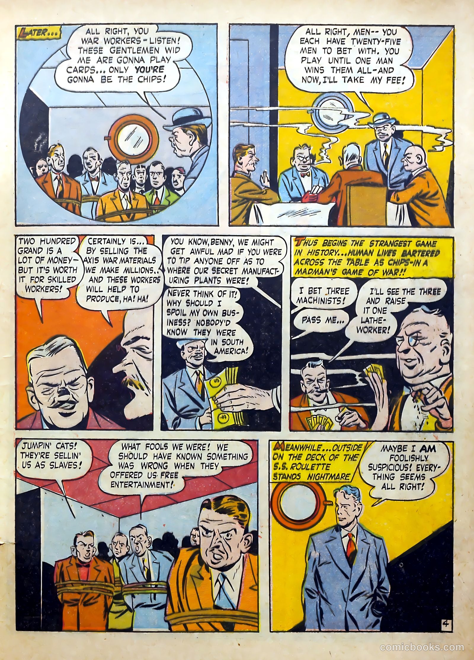 Clue Comics #7 (1944) — page 21 of 68