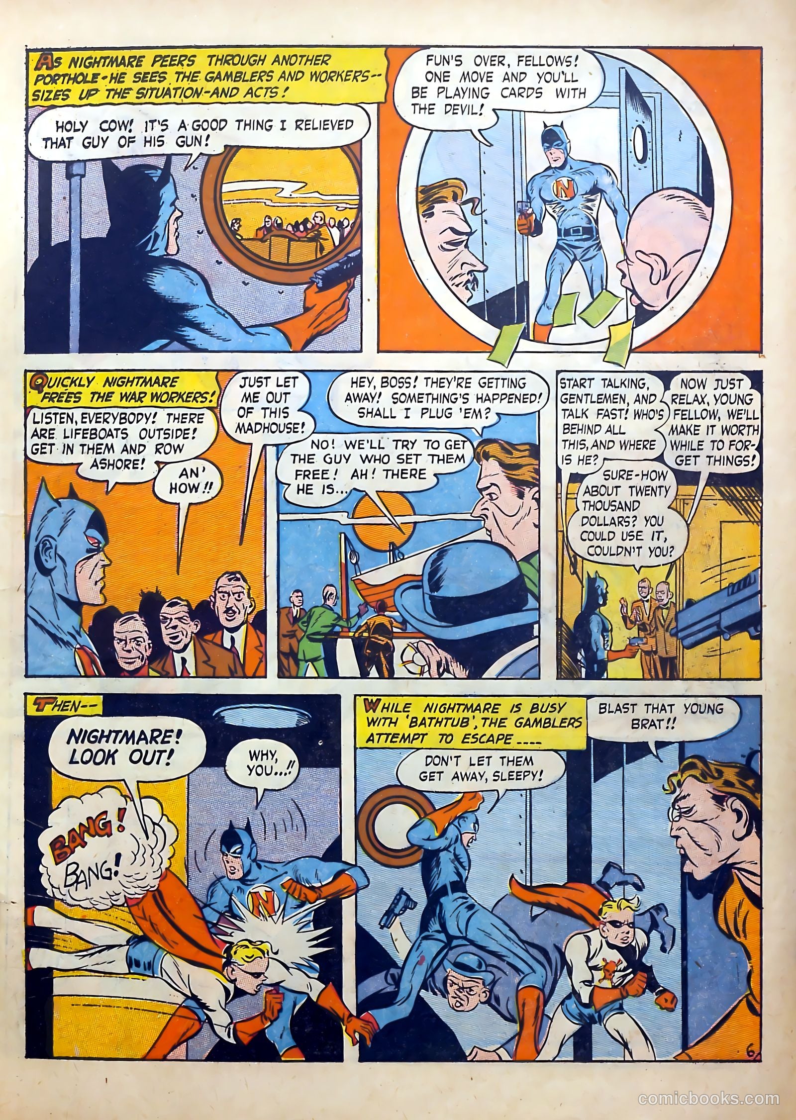 Clue Comics #7 (1944) — page 23 of 68