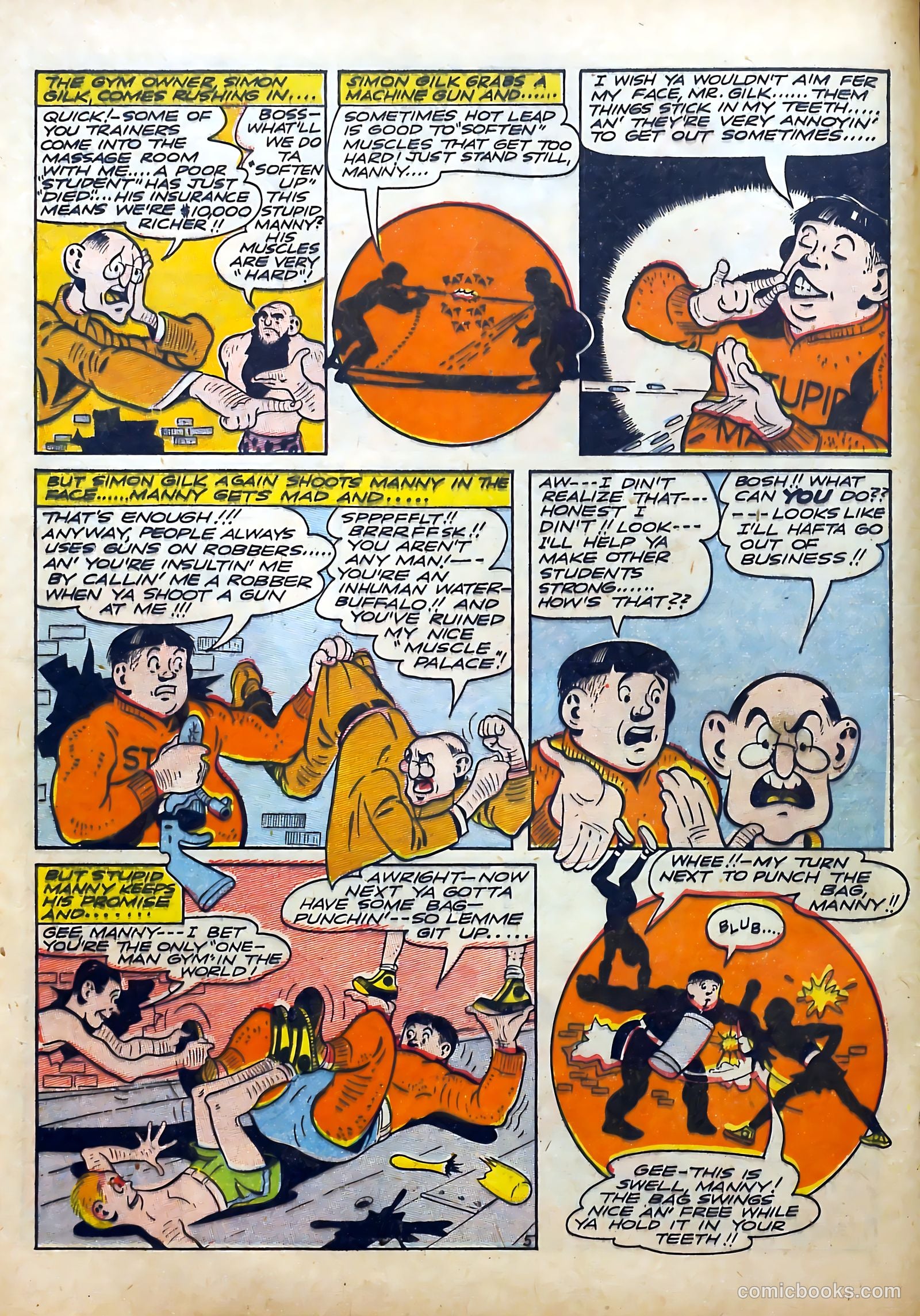 Clue Comics #7 (1944) — page 32 of 68