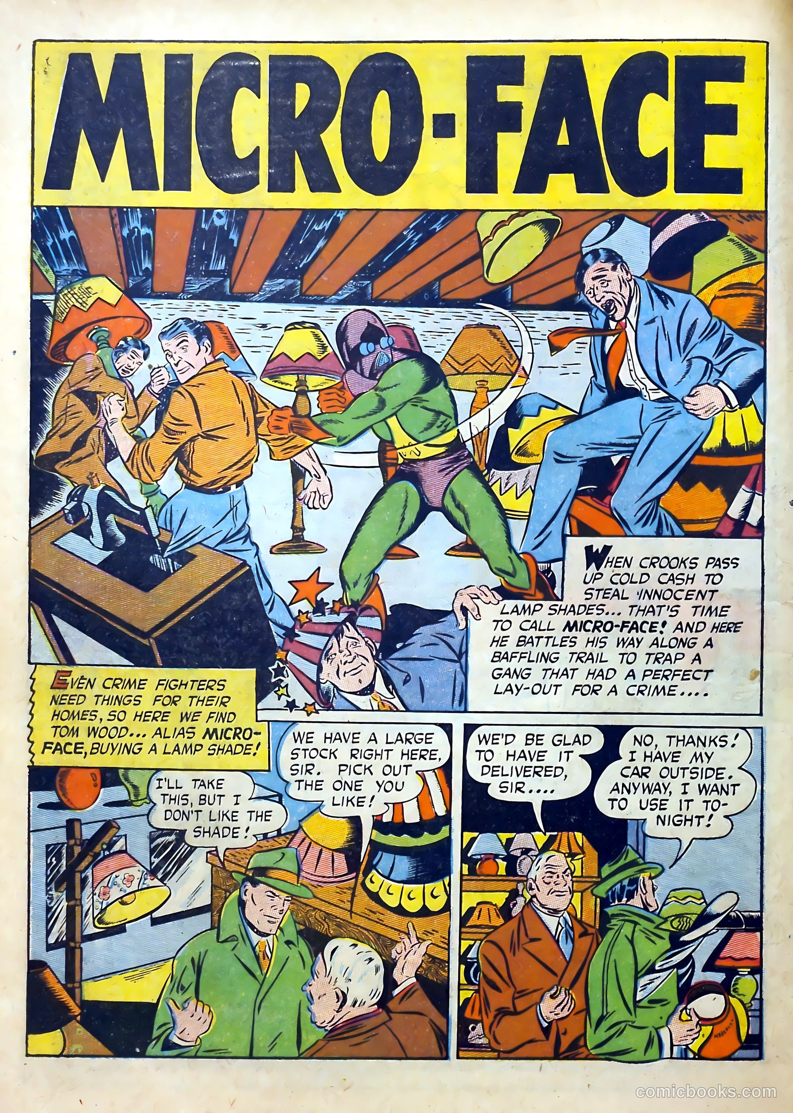 Clue Comics #7 (1944) — page 34 of 68