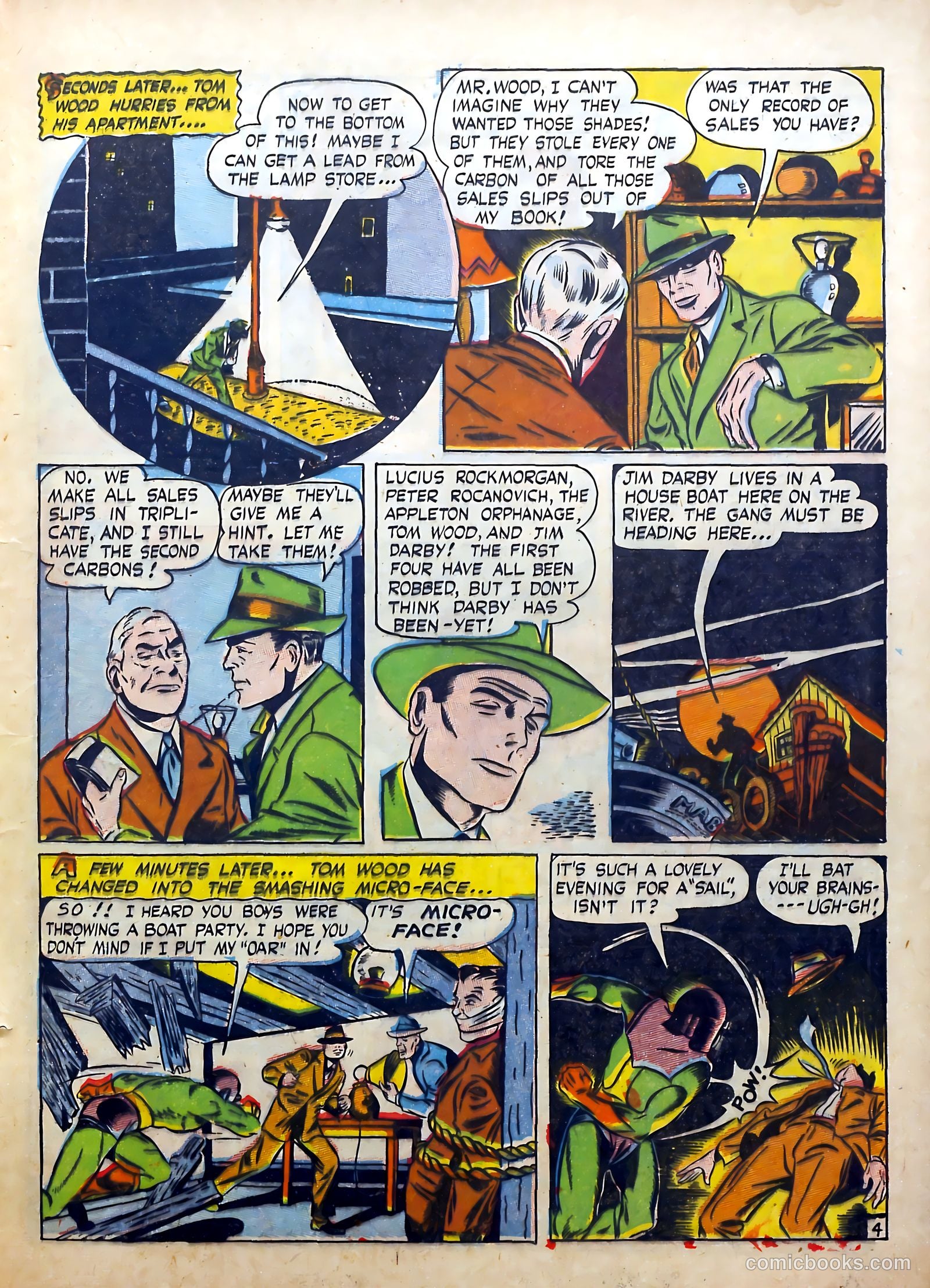 Clue Comics #7 (1944) — page 37 of 68