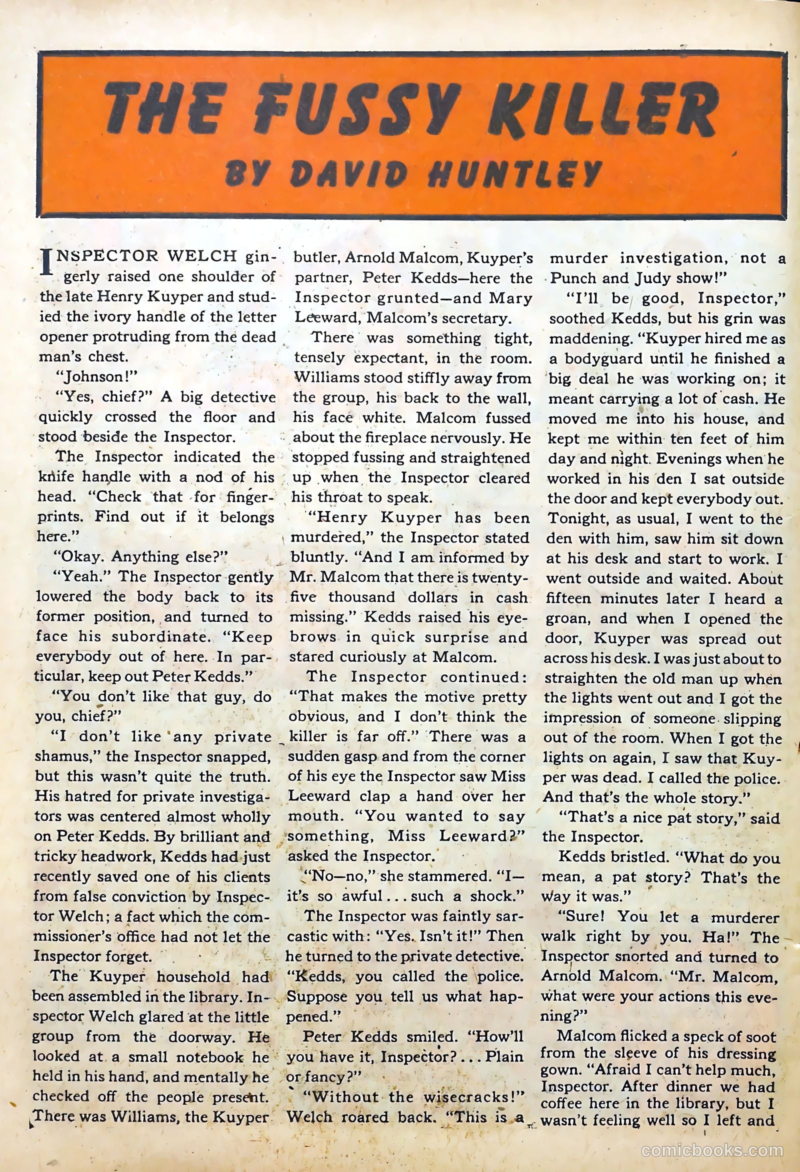 Clue Comics #7 (1944) — page 42 of 68
