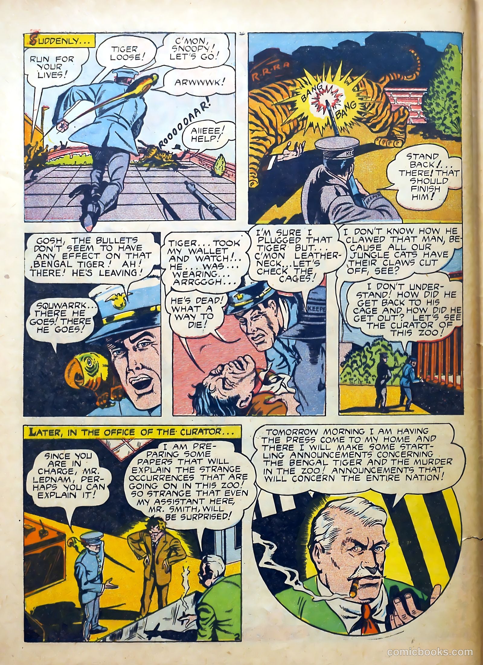 Clue Comics #7 (1944) — page 60 of 68