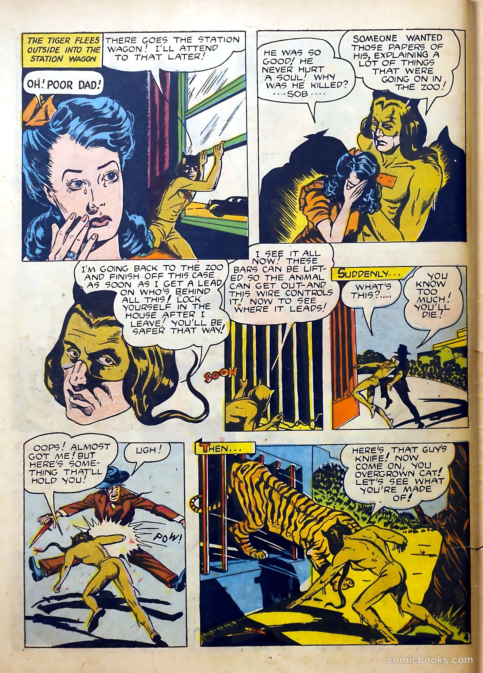Clue Comics #7 (1944) — page 62 of 68