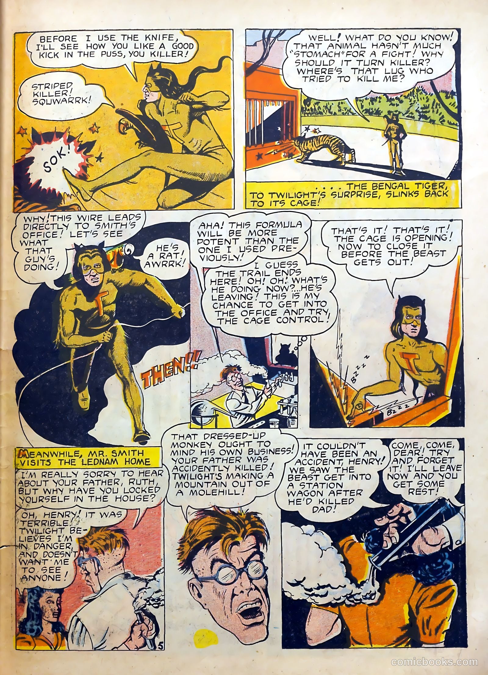 Clue Comics #7 (1944) — page 63 of 68