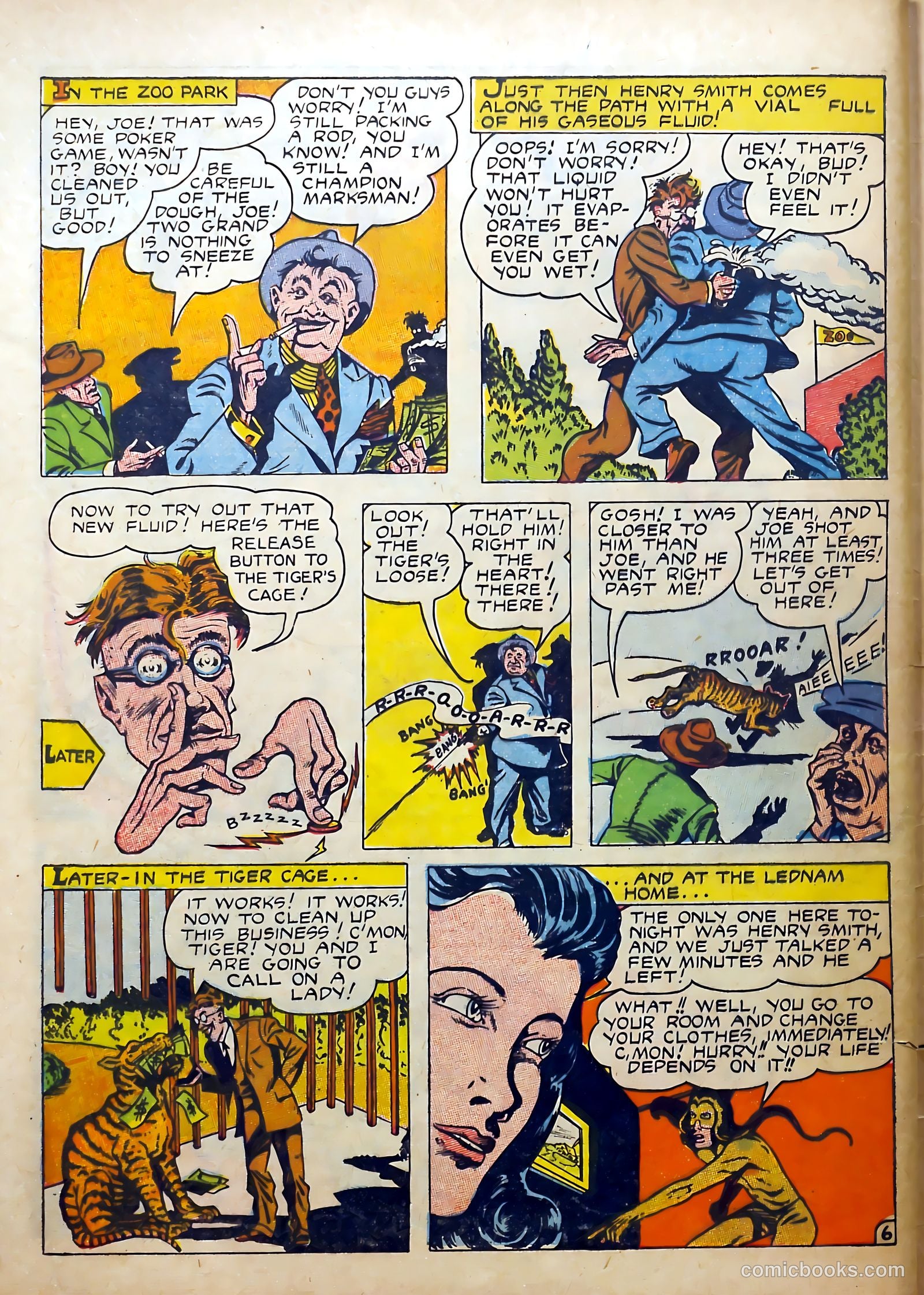 Clue Comics #7 (1944) — page 64 of 68