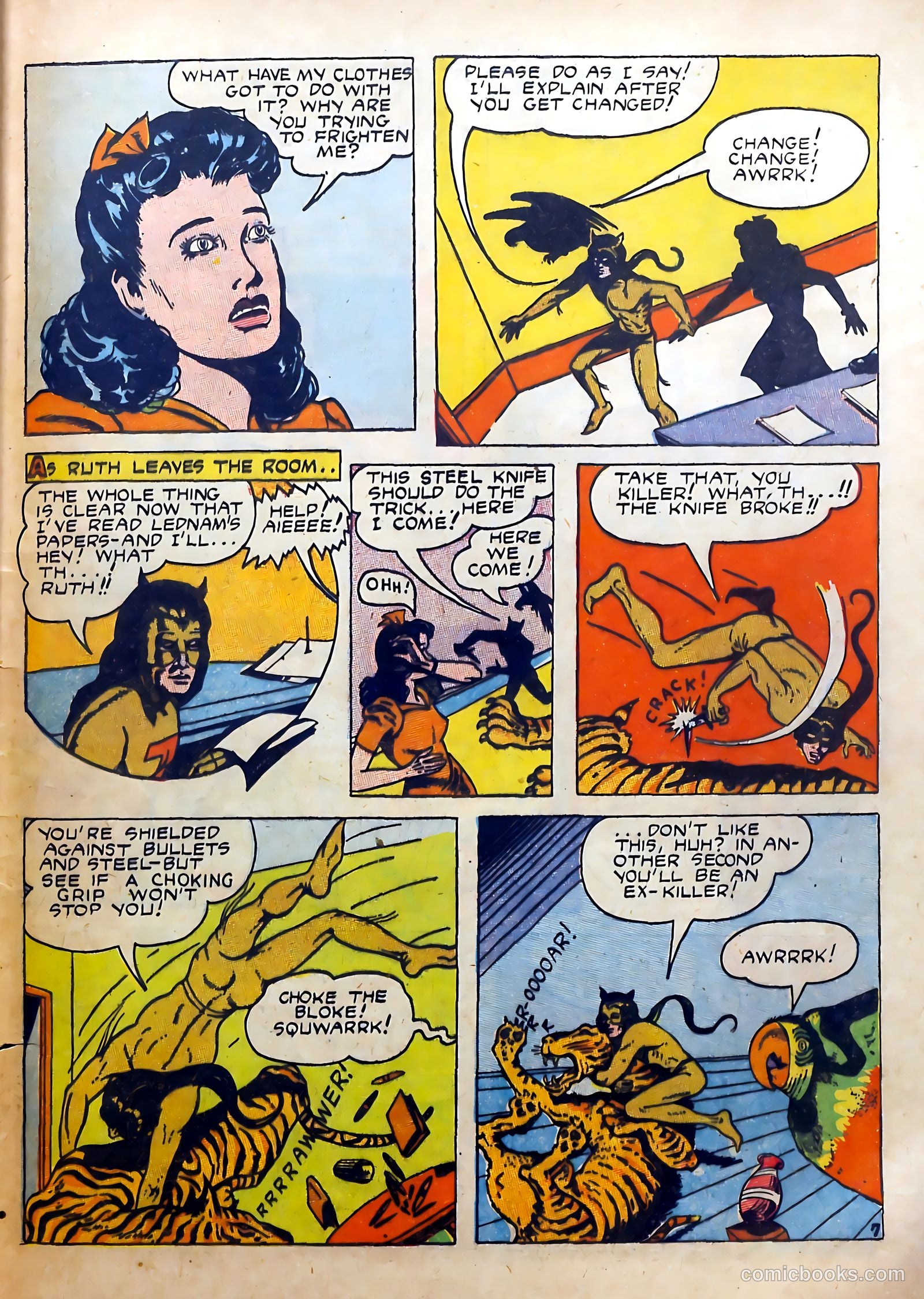 Clue Comics #7 (1944) — page 65 of 68
