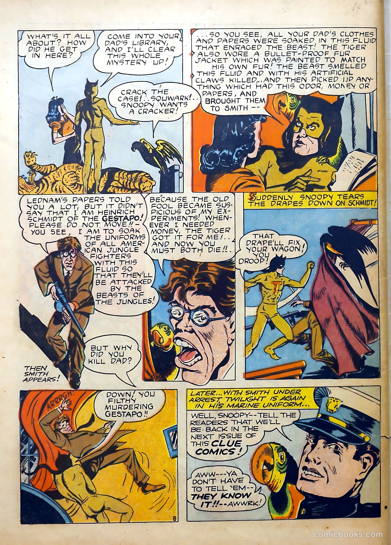 Clue Comics #7 (1944) — page 66 of 68