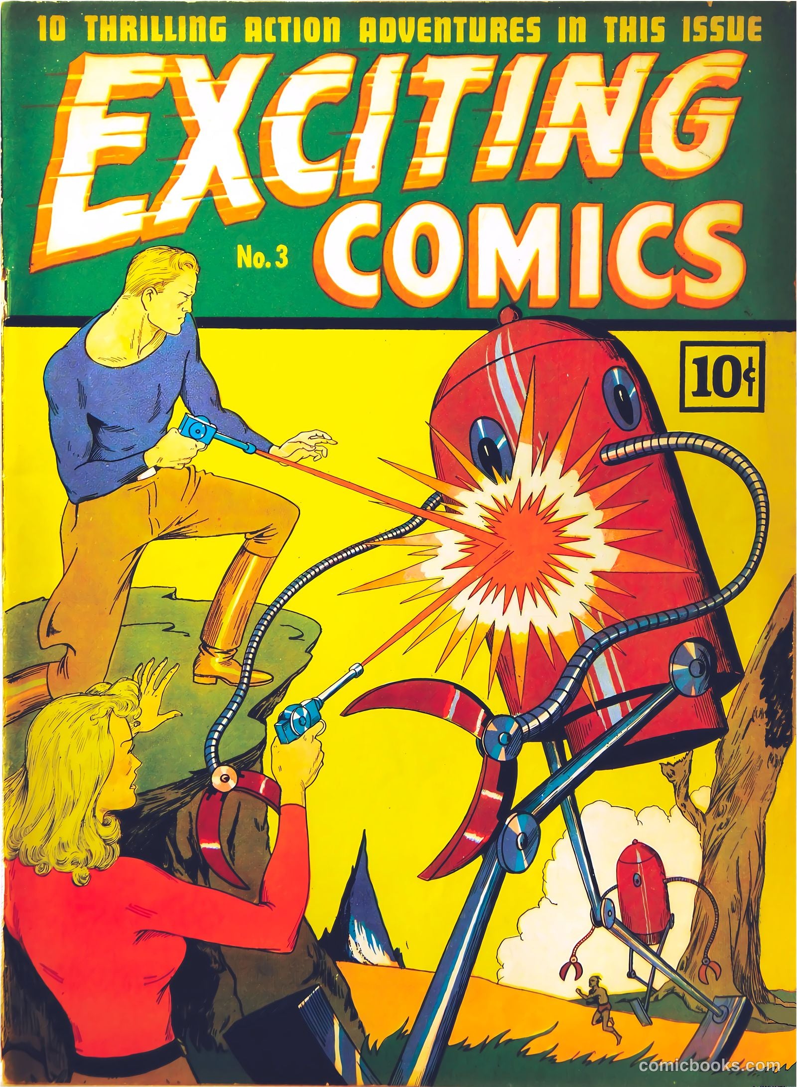 Exciting Comics #3