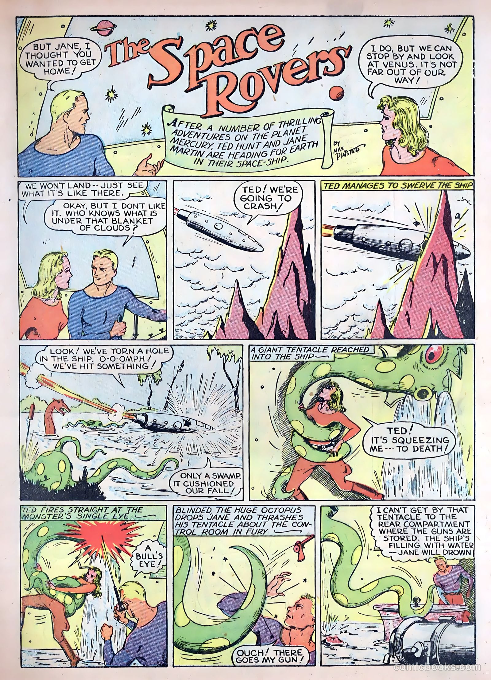Exciting Comics #3 (1940) — page 4 of 69