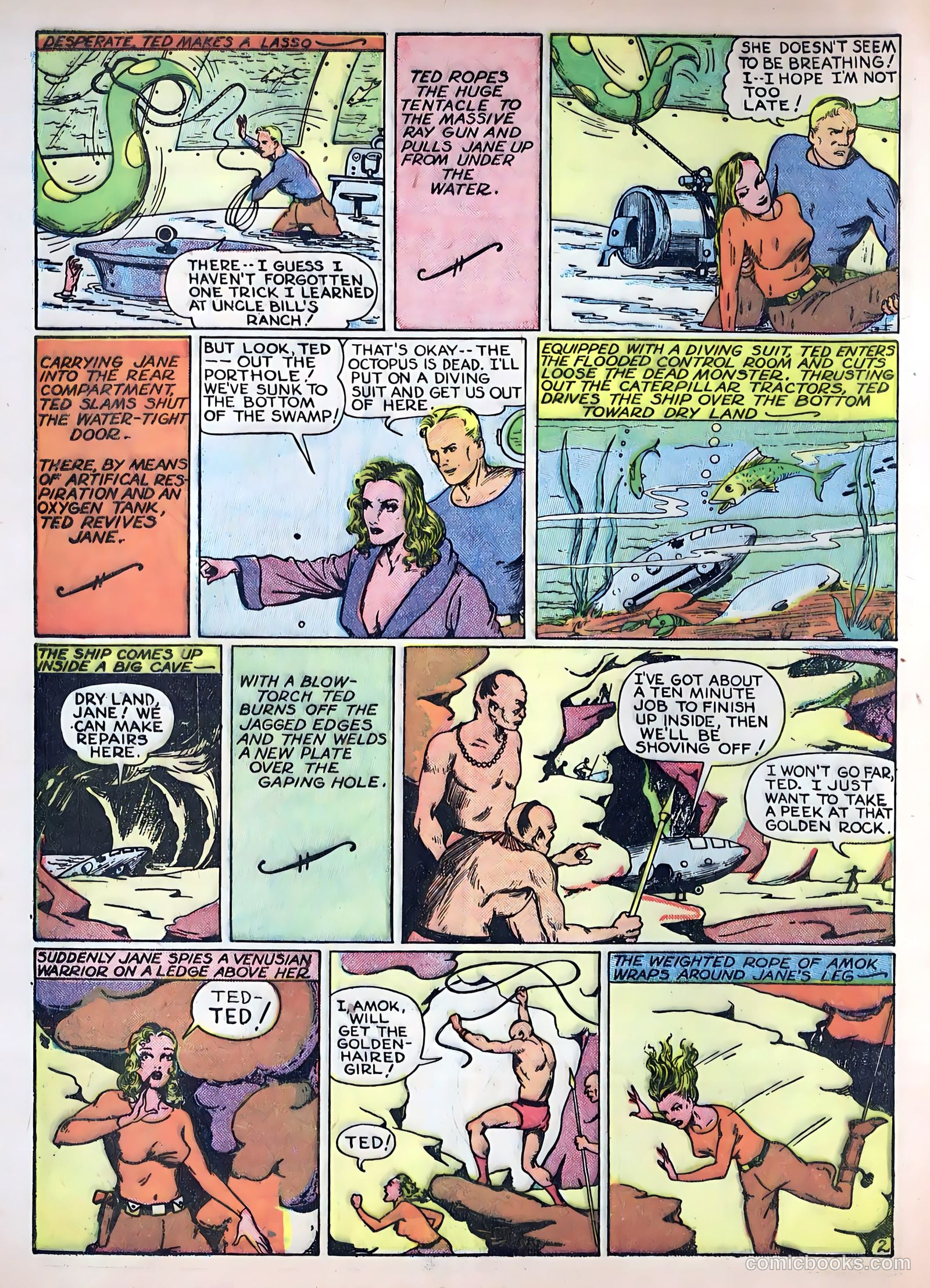 Exciting Comics #3 (1940) — page 5 of 69