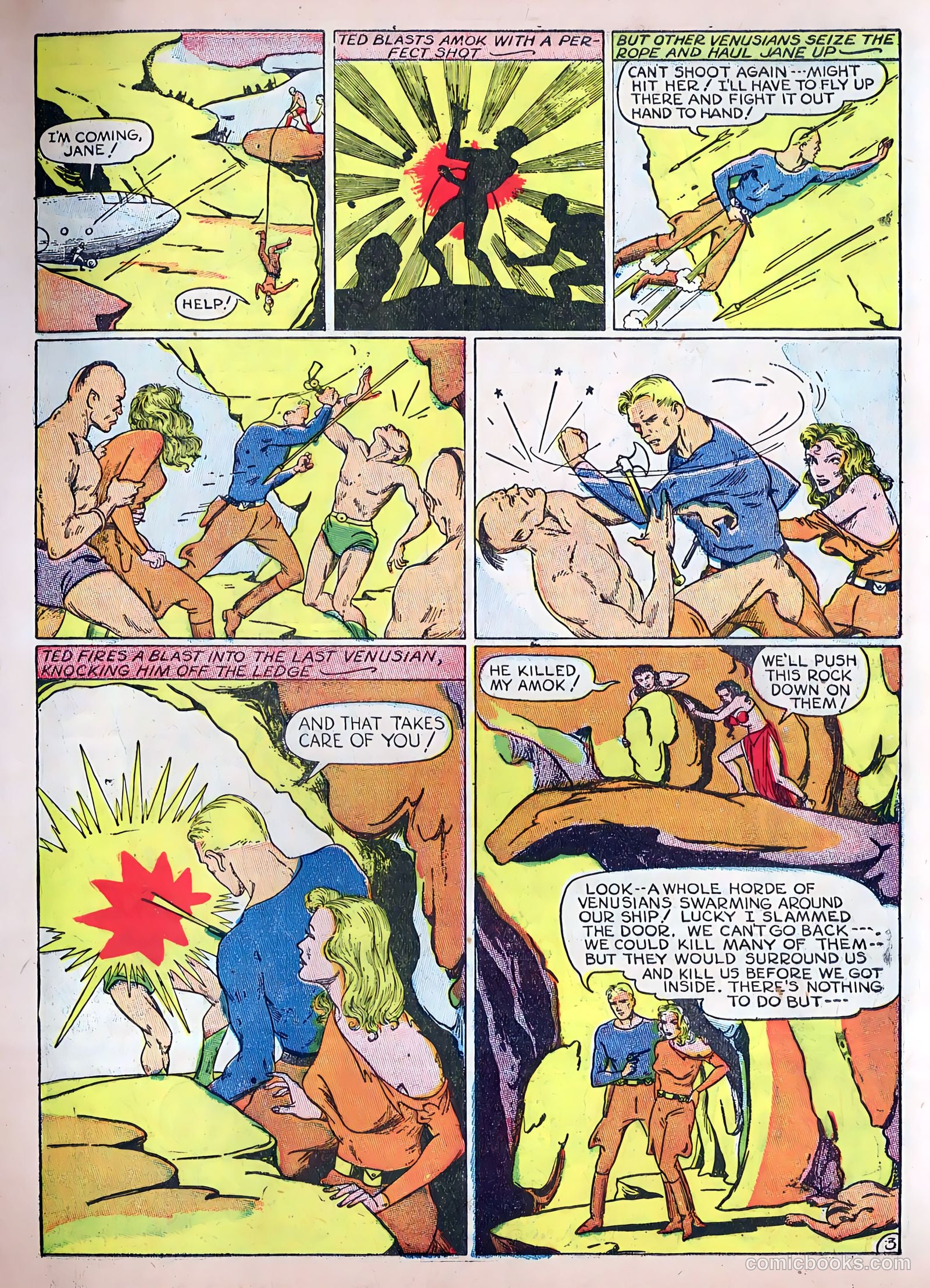 Exciting Comics #3 (1940) — page 6 of 69
