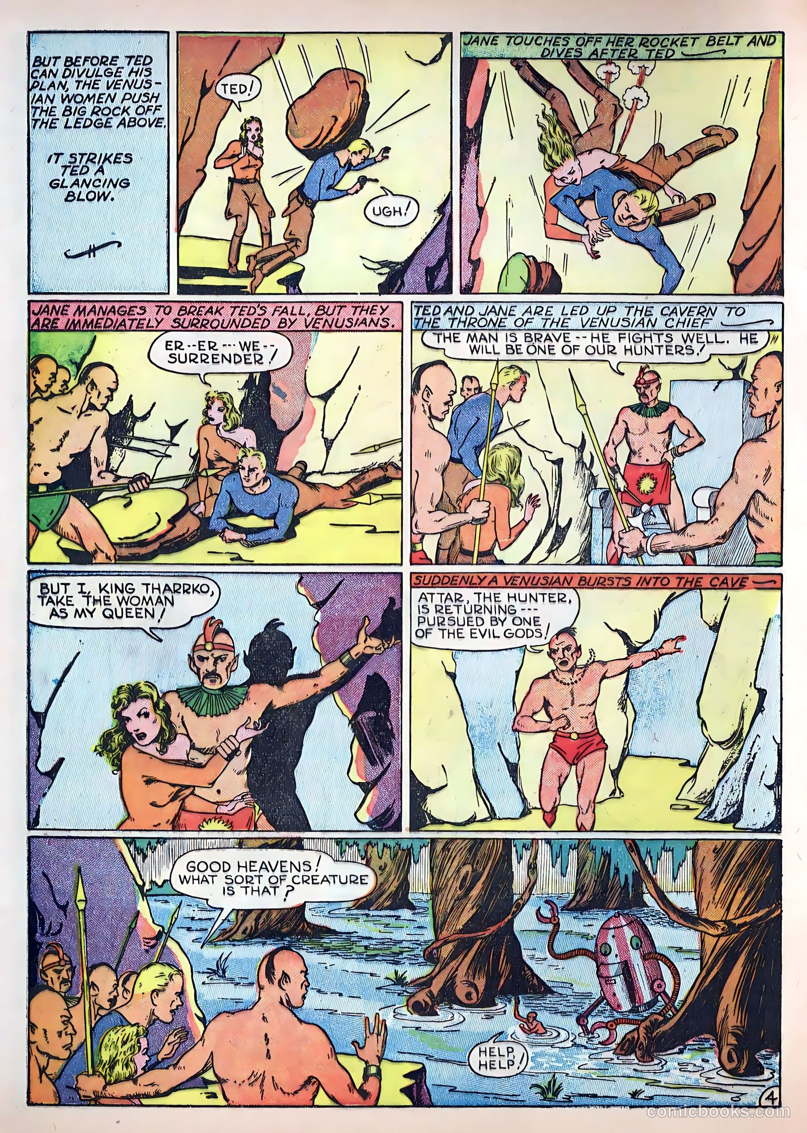 Exciting Comics #3 (1940) — page 7 of 69