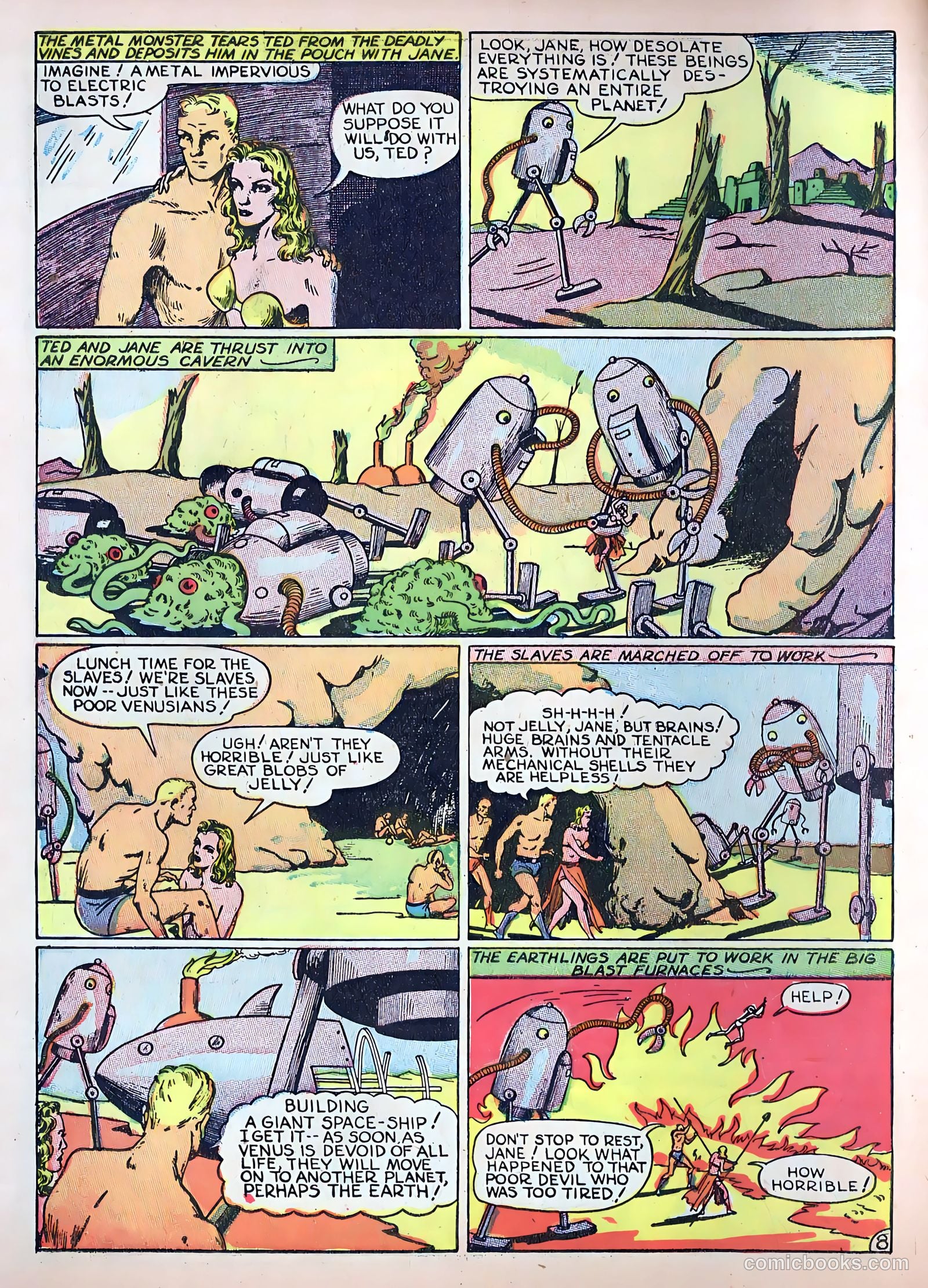 Exciting Comics #3 (1940) — page 11 of 69