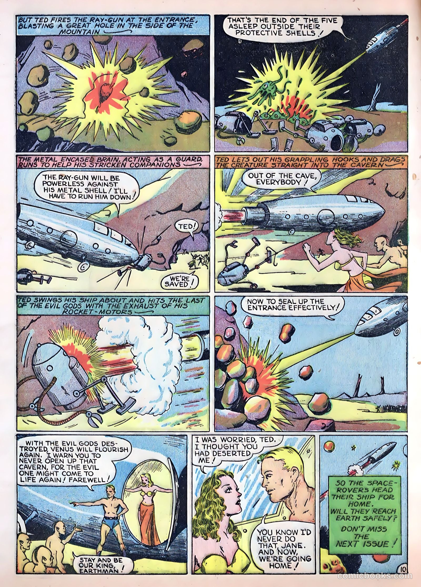 Exciting Comics #3 (1940) — page 13 of 69