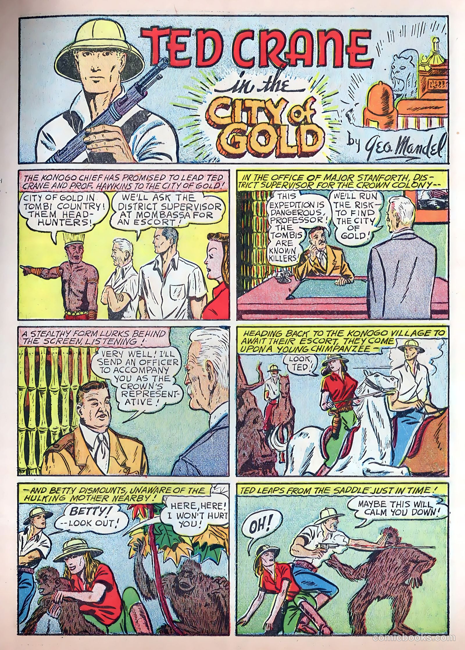 Exciting Comics #3 (1940) — page 14 of 69