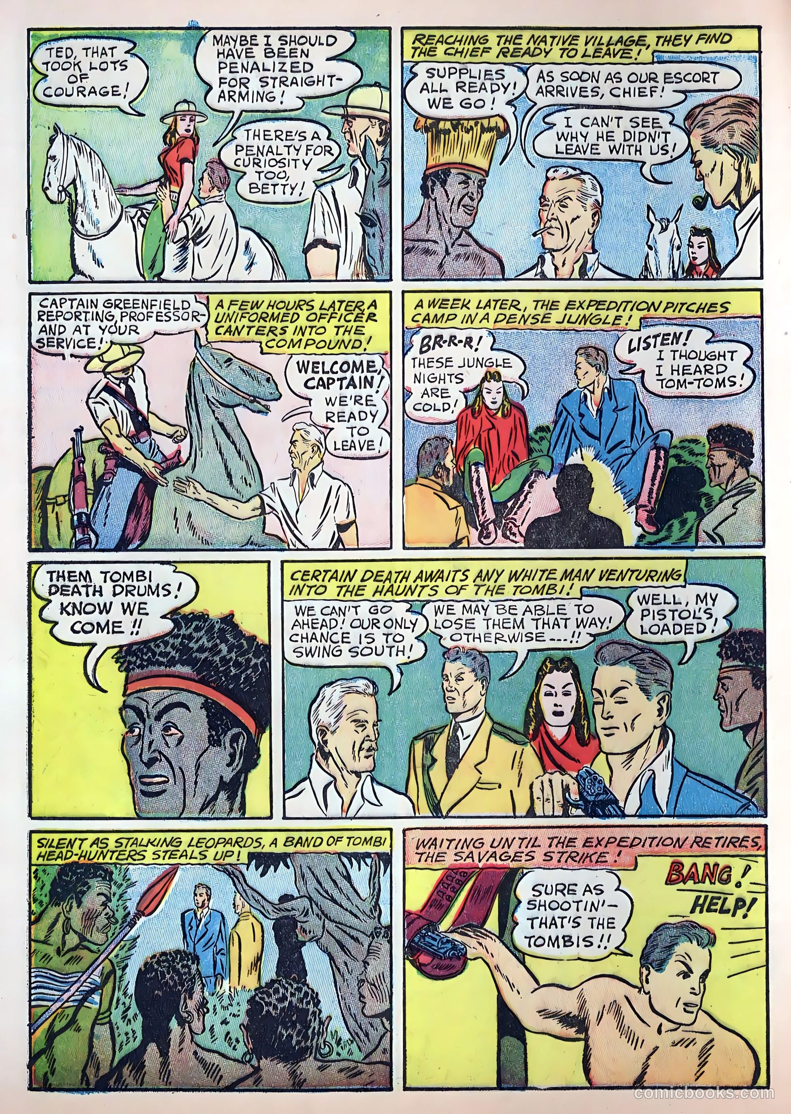 Exciting Comics #3 (1940) — page 15 of 69