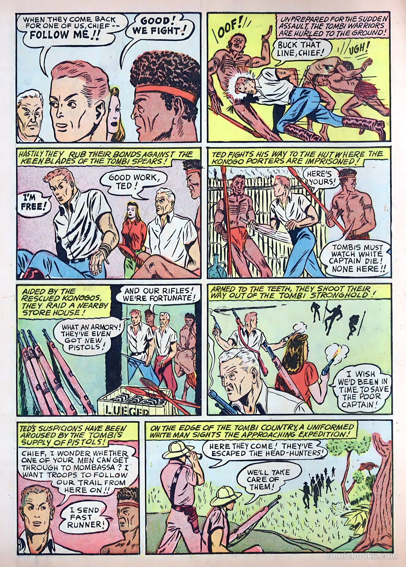Exciting Comics #3 (1940) — page 19 of 69
