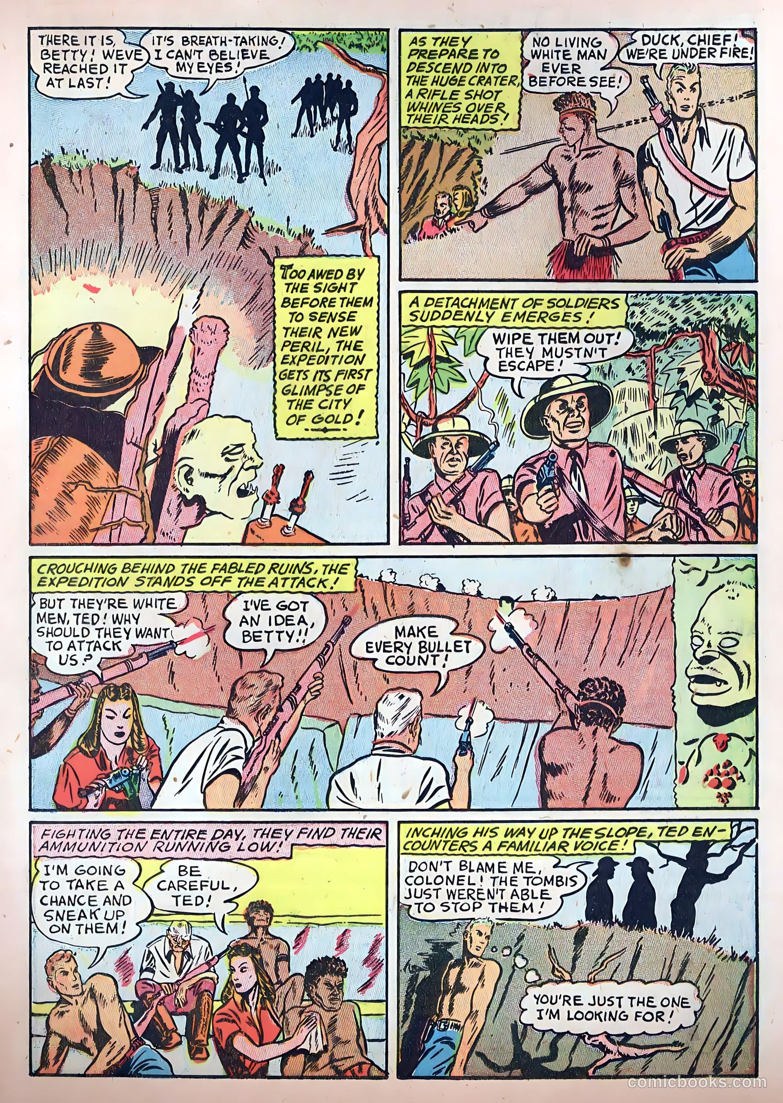Exciting Comics #3 (1940) — page 20 of 69