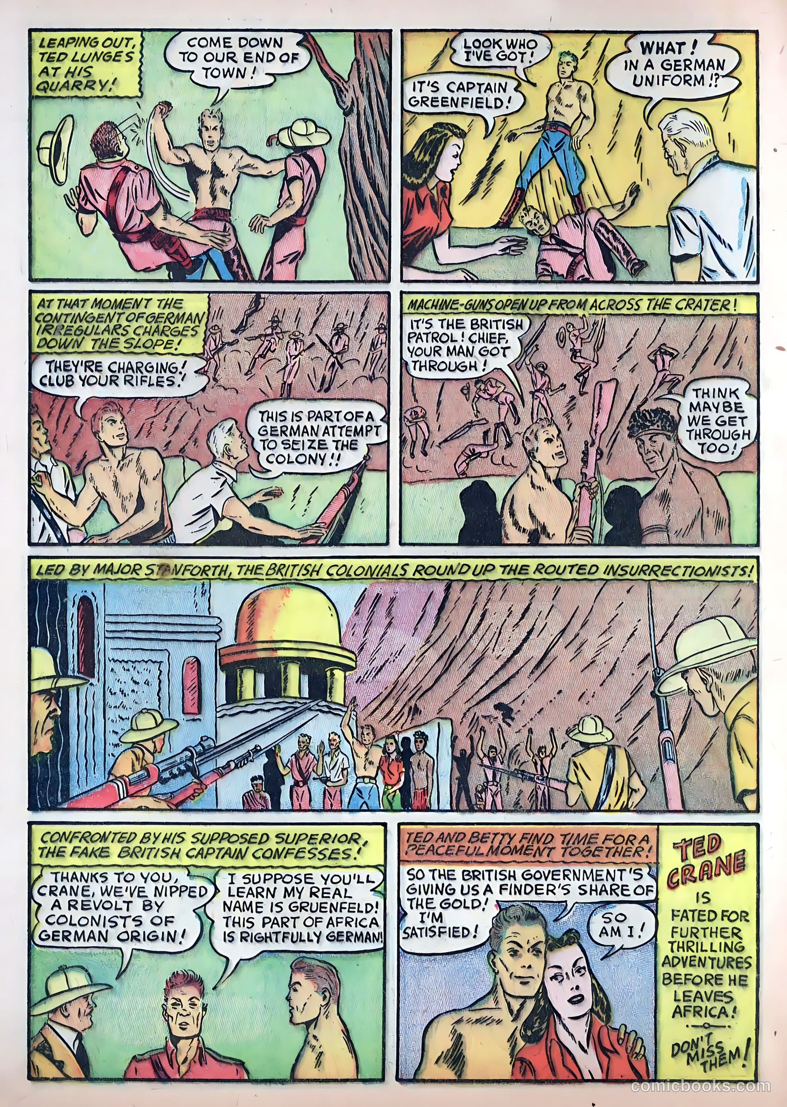 Exciting Comics #3 (1940) — page 21 of 69
