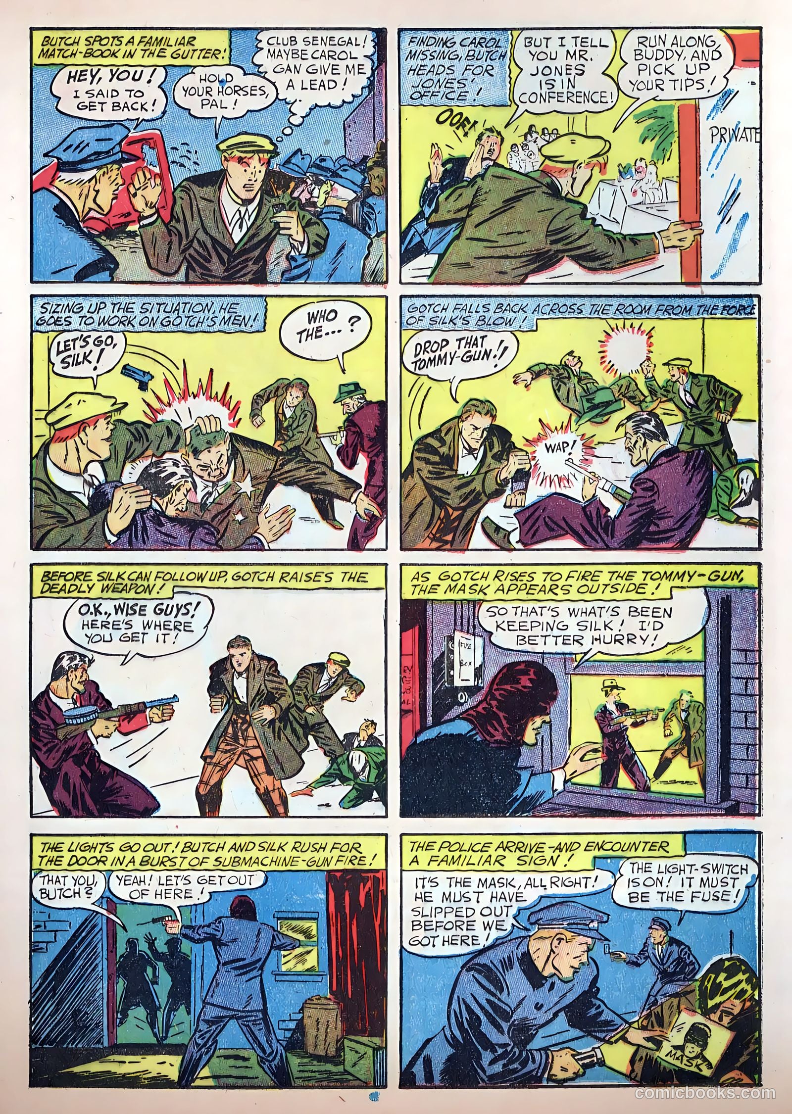 Exciting Comics #3 (1940) — page 24 of 69