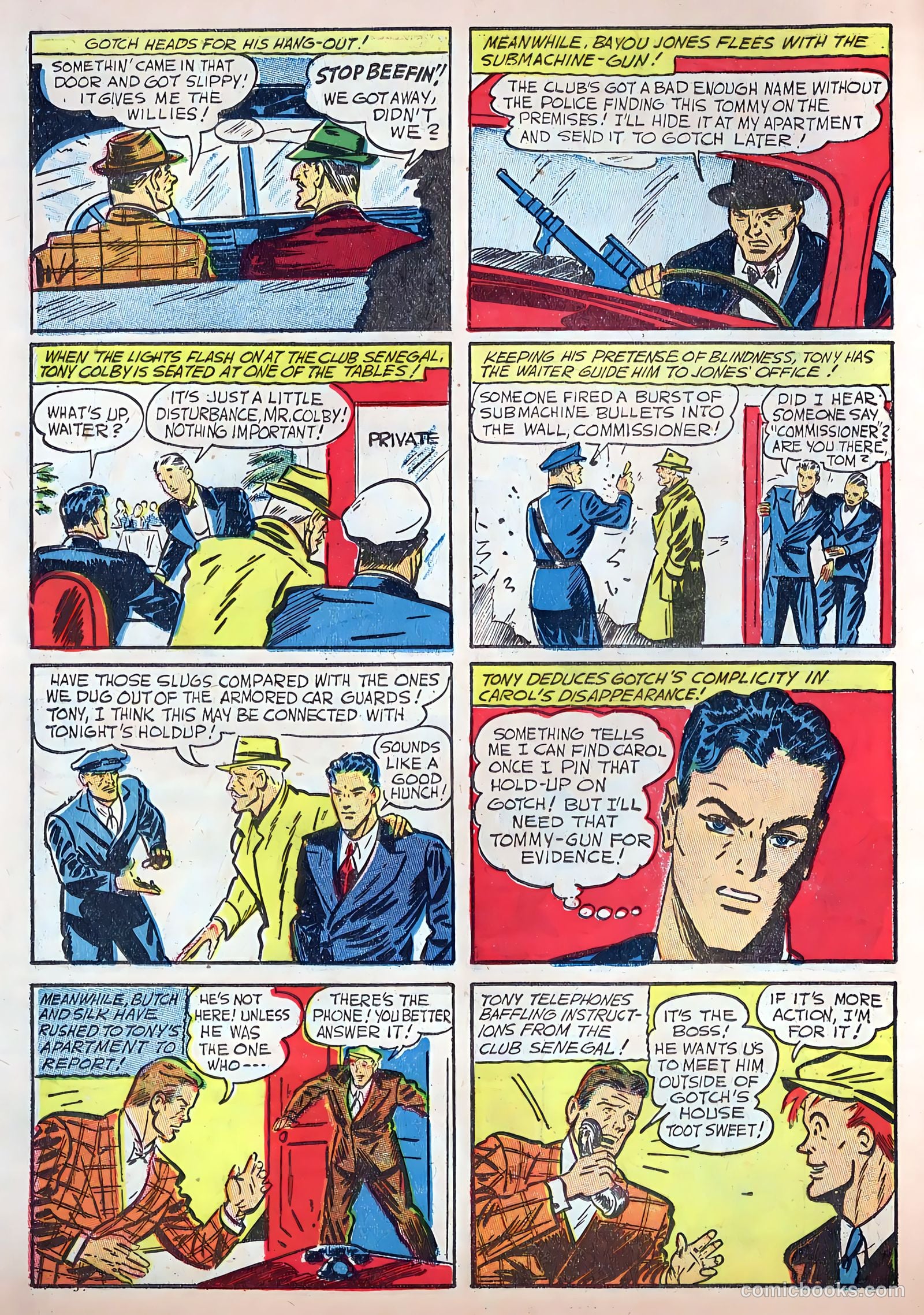 Exciting Comics #3 (1940) — page 25 of 69