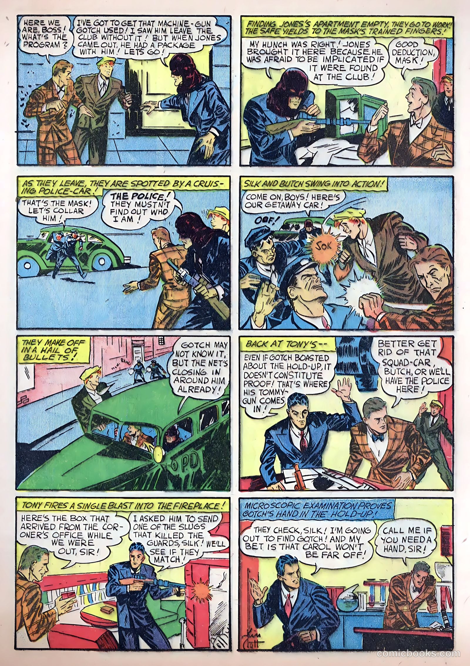 Exciting Comics #3 (1940) — page 26 of 69